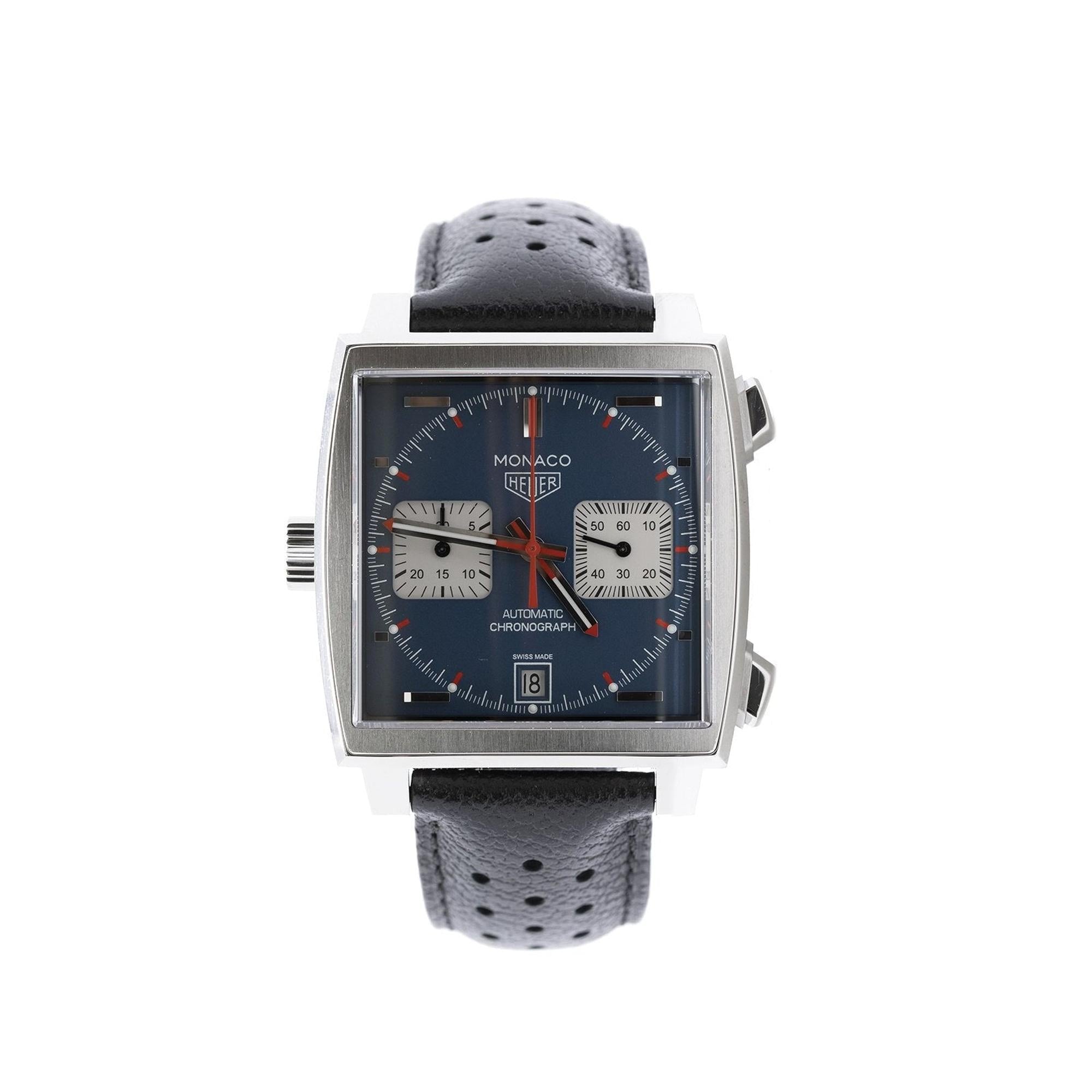 Tag Heuer Monaco Steve Mcqueen Automatic Chronograph Watch