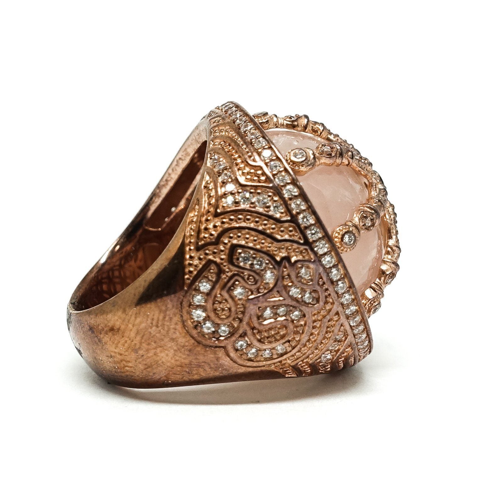 Thomas Sabo Pink Karma Wheel Cocktail Ring