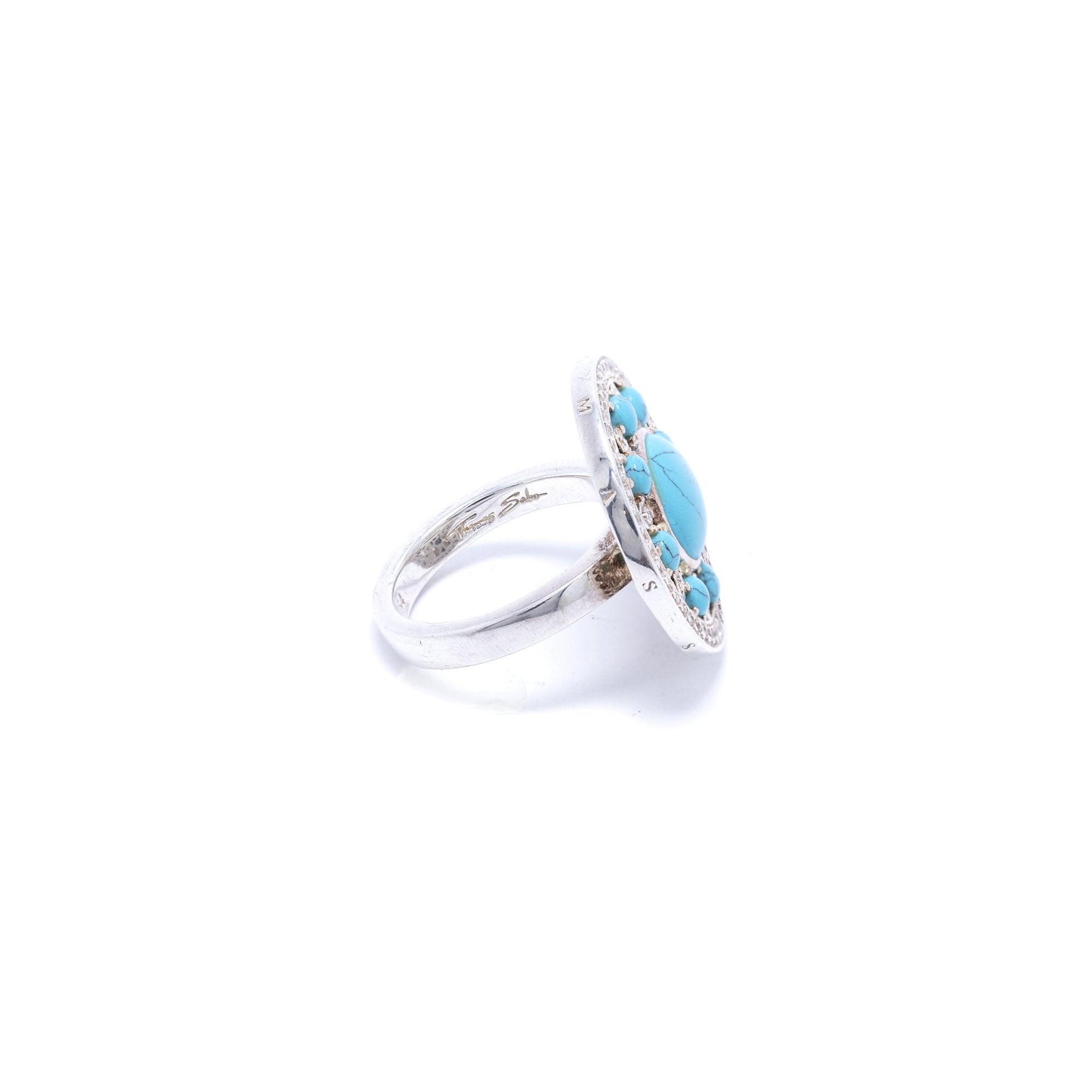 Thomas Sabo Turquoise Disc Ring