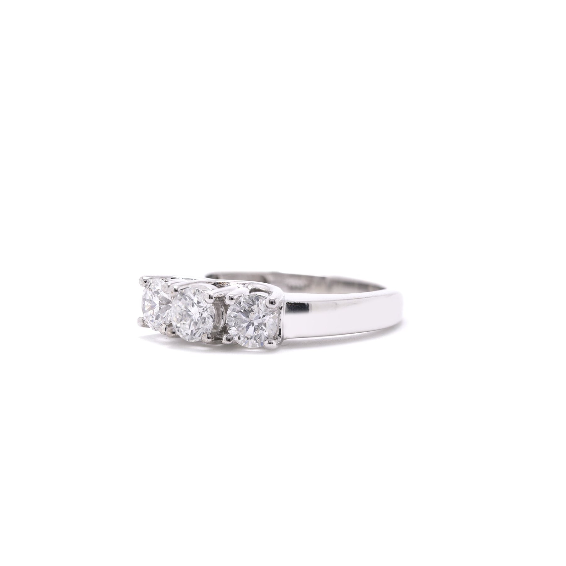 Three Stone Diamond Ring