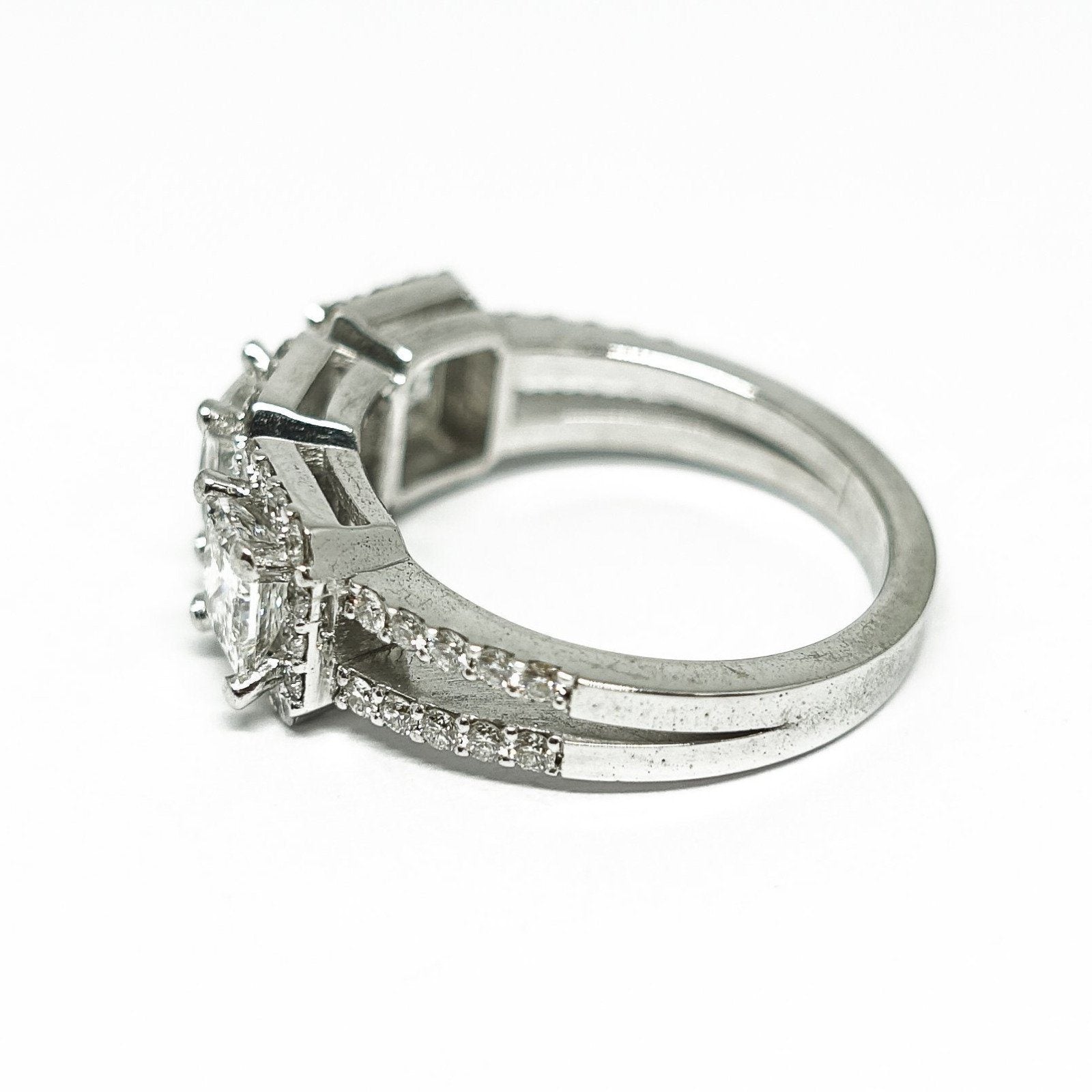 Three Stone Diamond Ring