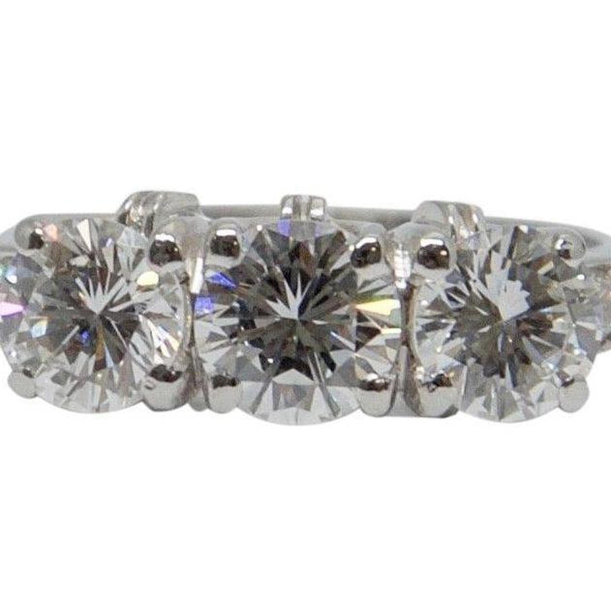 Three Stone Diamond Ring