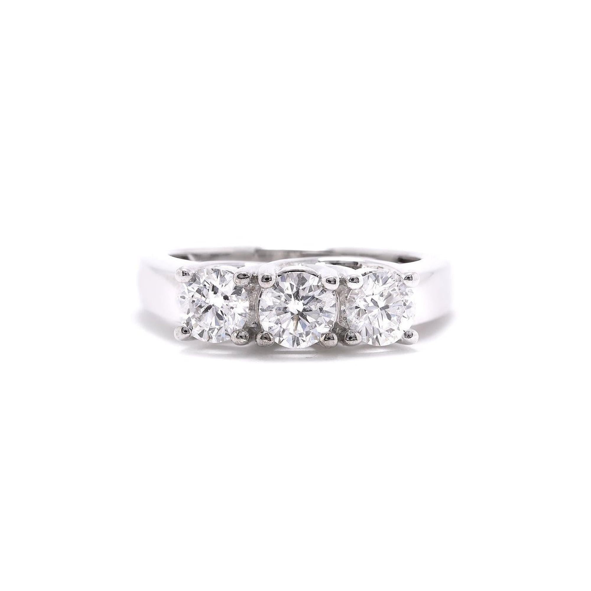 Three Stone Diamond Ring