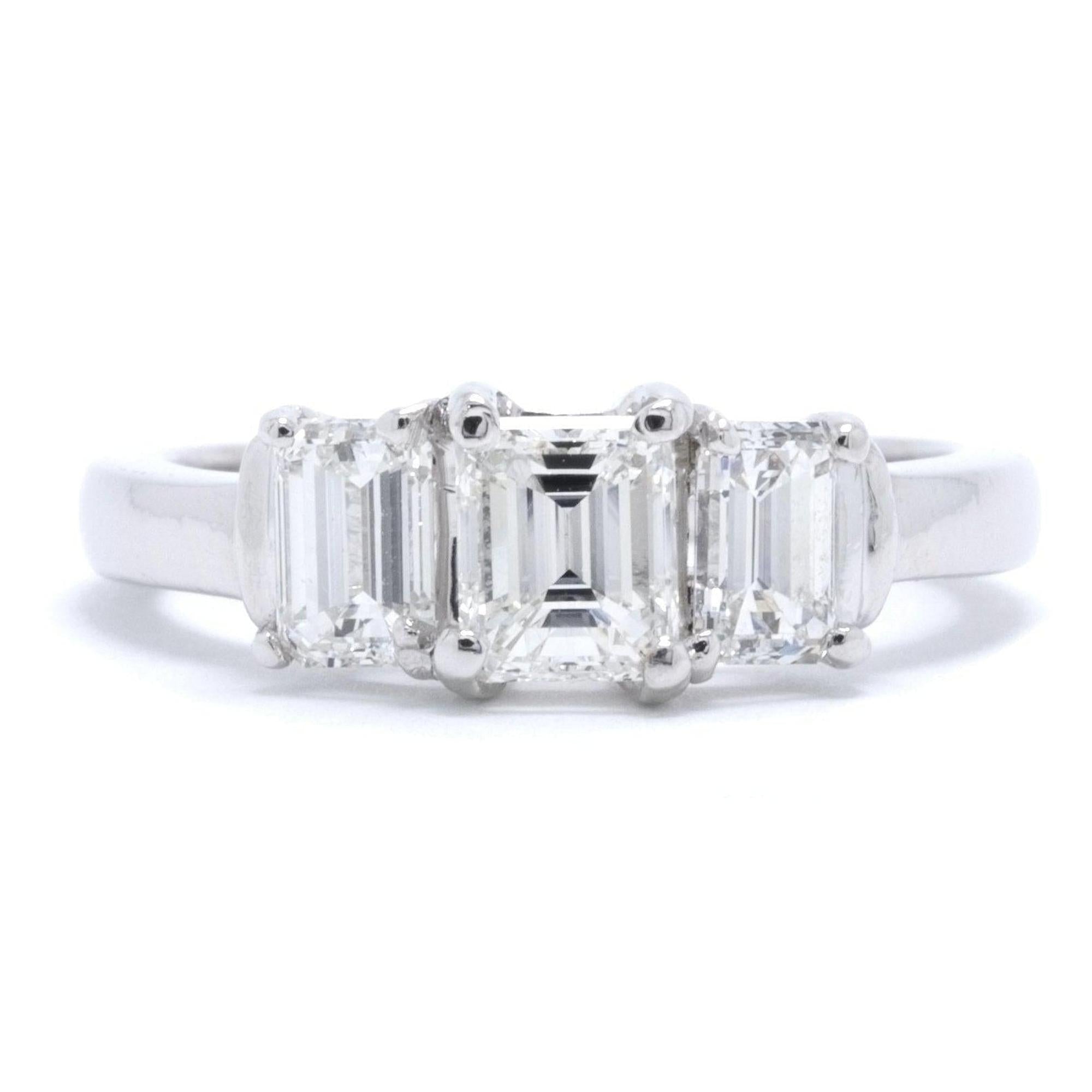 Three Stone Diamond Ring