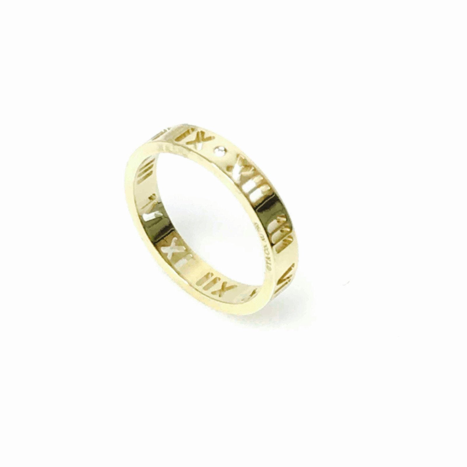 Tiffany Atlas Pierced Diamond Ring