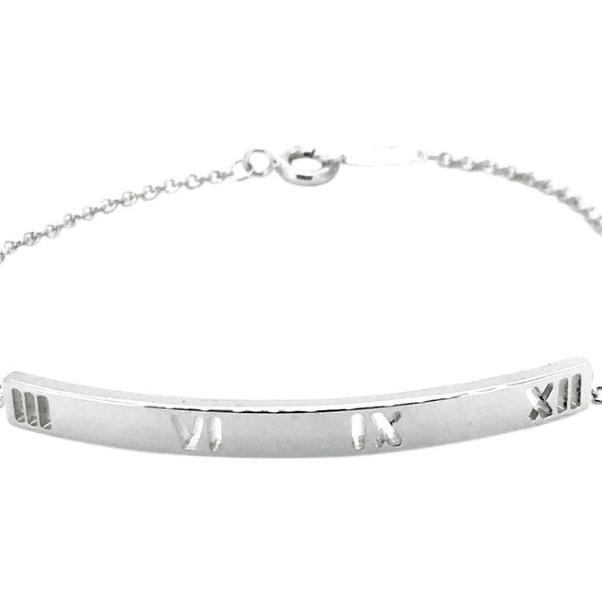 Tiffany & Co Atlas Bar Bracelet in Sterling Silver