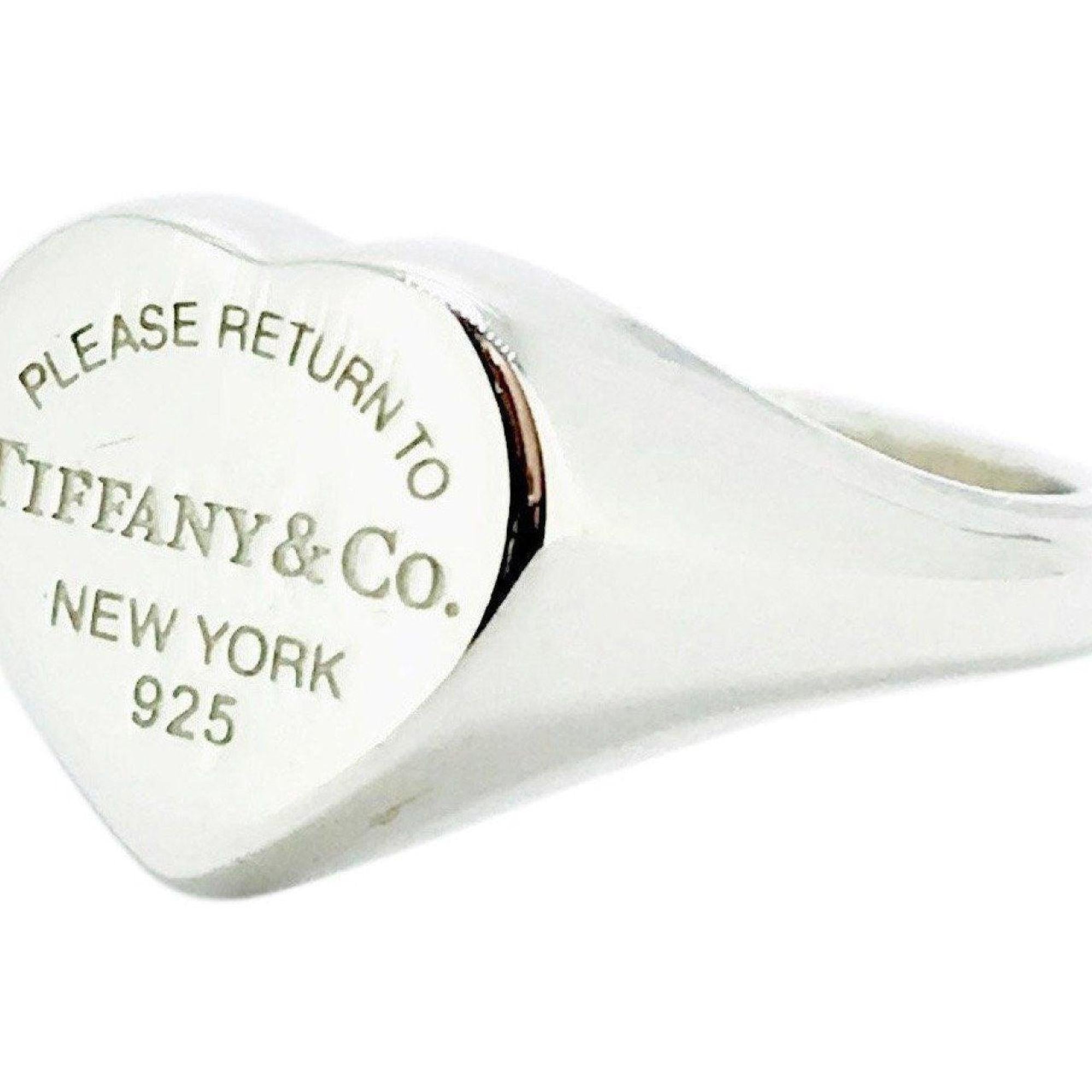 Tiffany & Co Return To Tiffany Heart Signet Ring