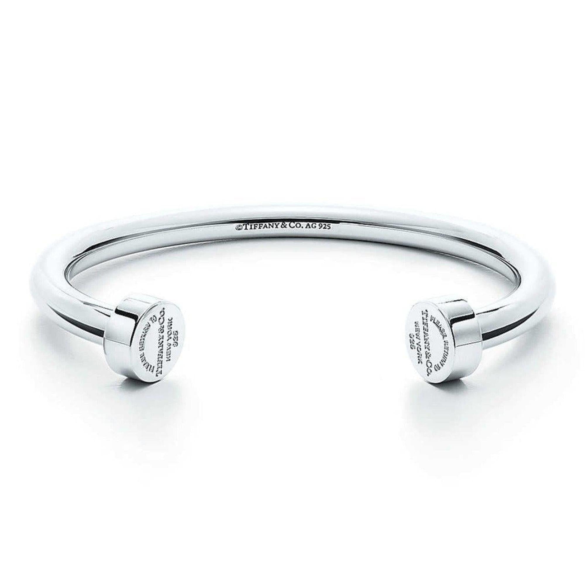 Tiffany & Co Return To Tiffany Narrow Circle Edge Cuff