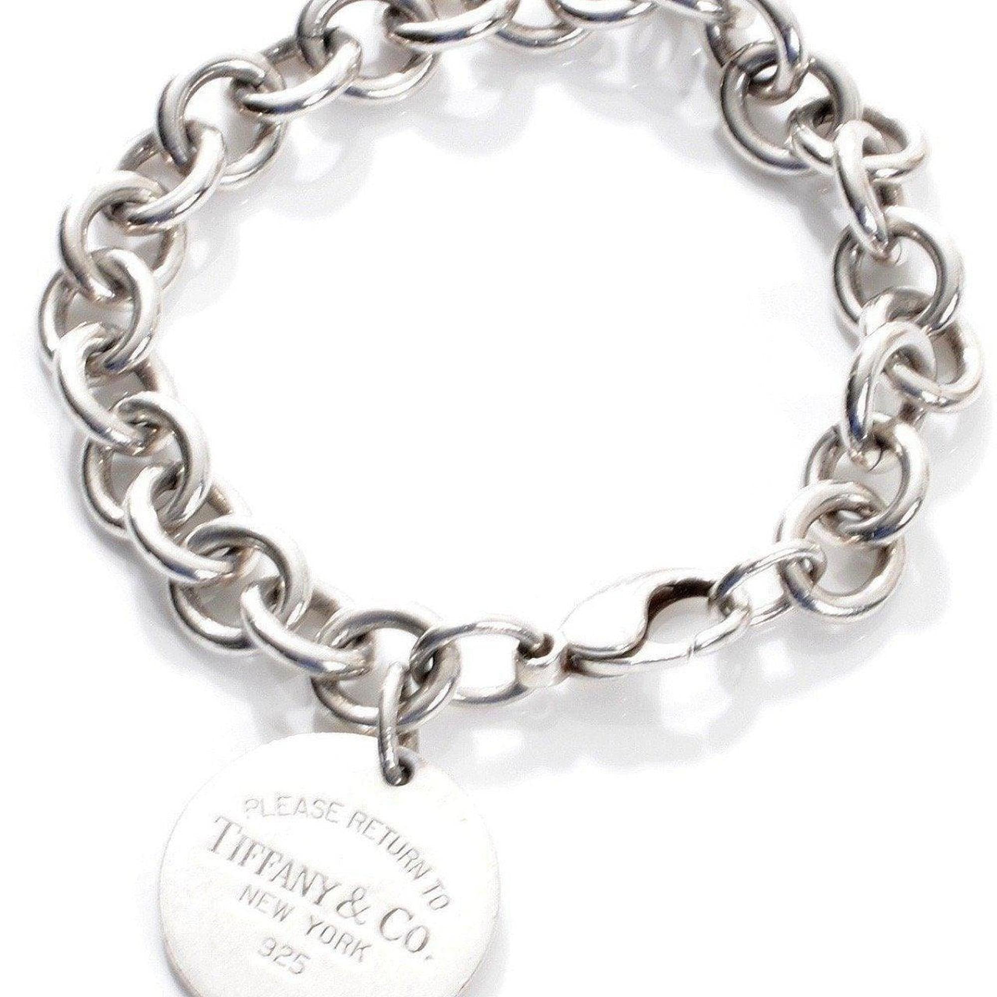 Tiffany & Co Return To Tiffany Round Tag Bracelet