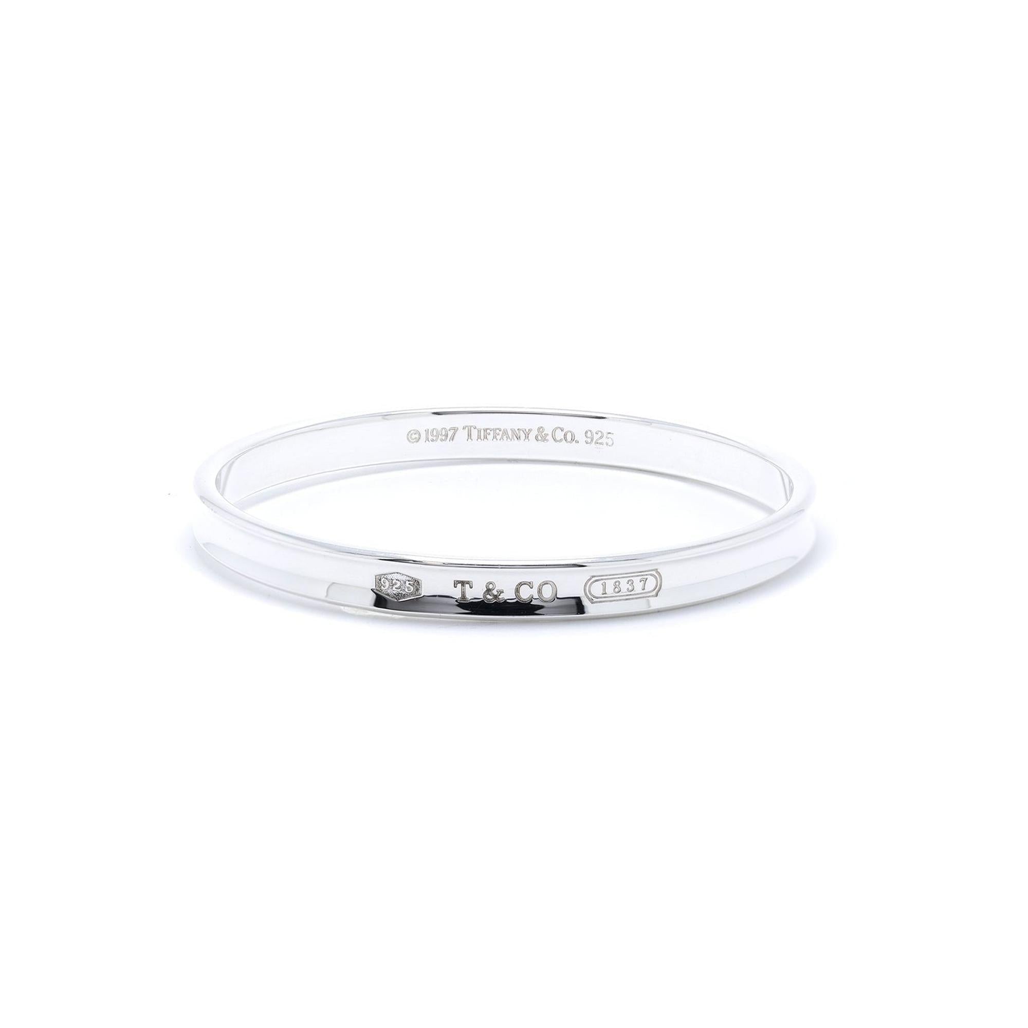 Tiffany & Co. 1837 Bangle Bracelet