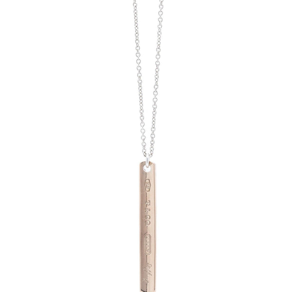 Tiffany & Co. 1837 Bar Pendant Necklace – OLIVER'S