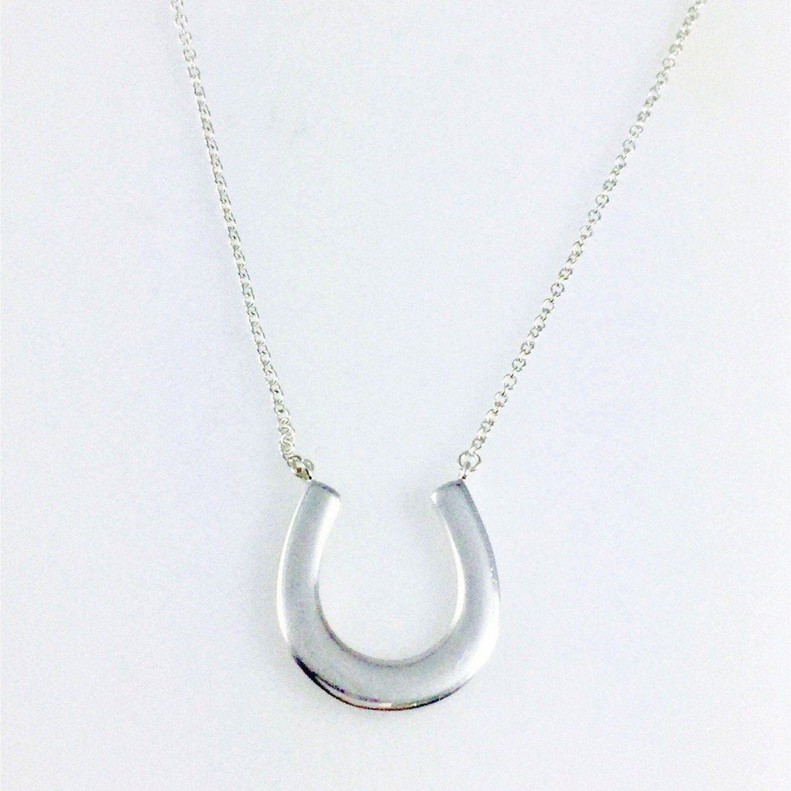 Tiffany & Co. 1837 Horseshoe Pendant Necklace