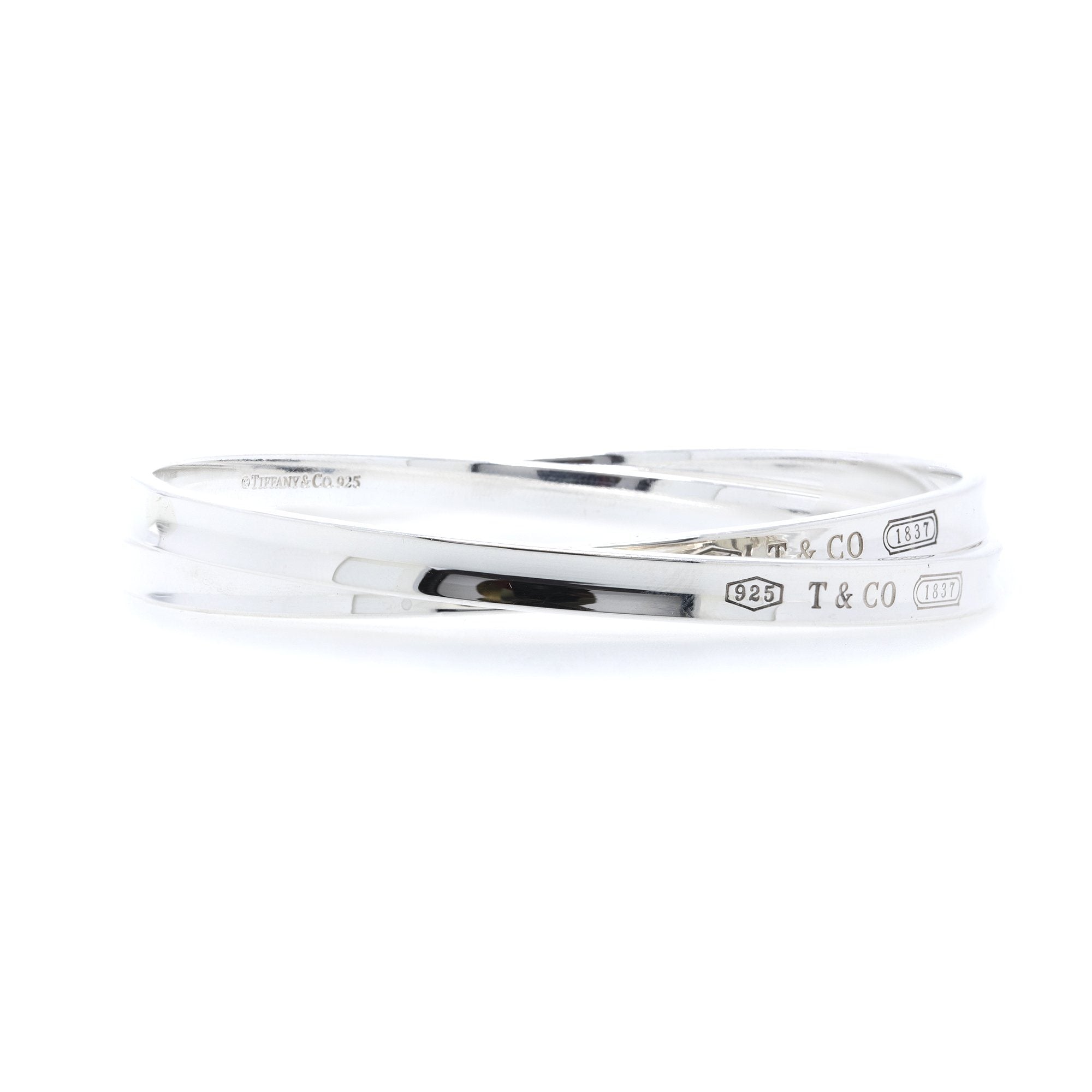 Tiffany & Co. 1837 Interlocking Circles Bangle