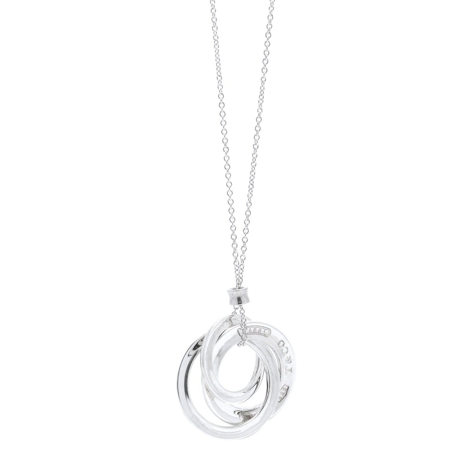 Tiffany & Co. 1837 Interlocking Circles Pendant Necklace