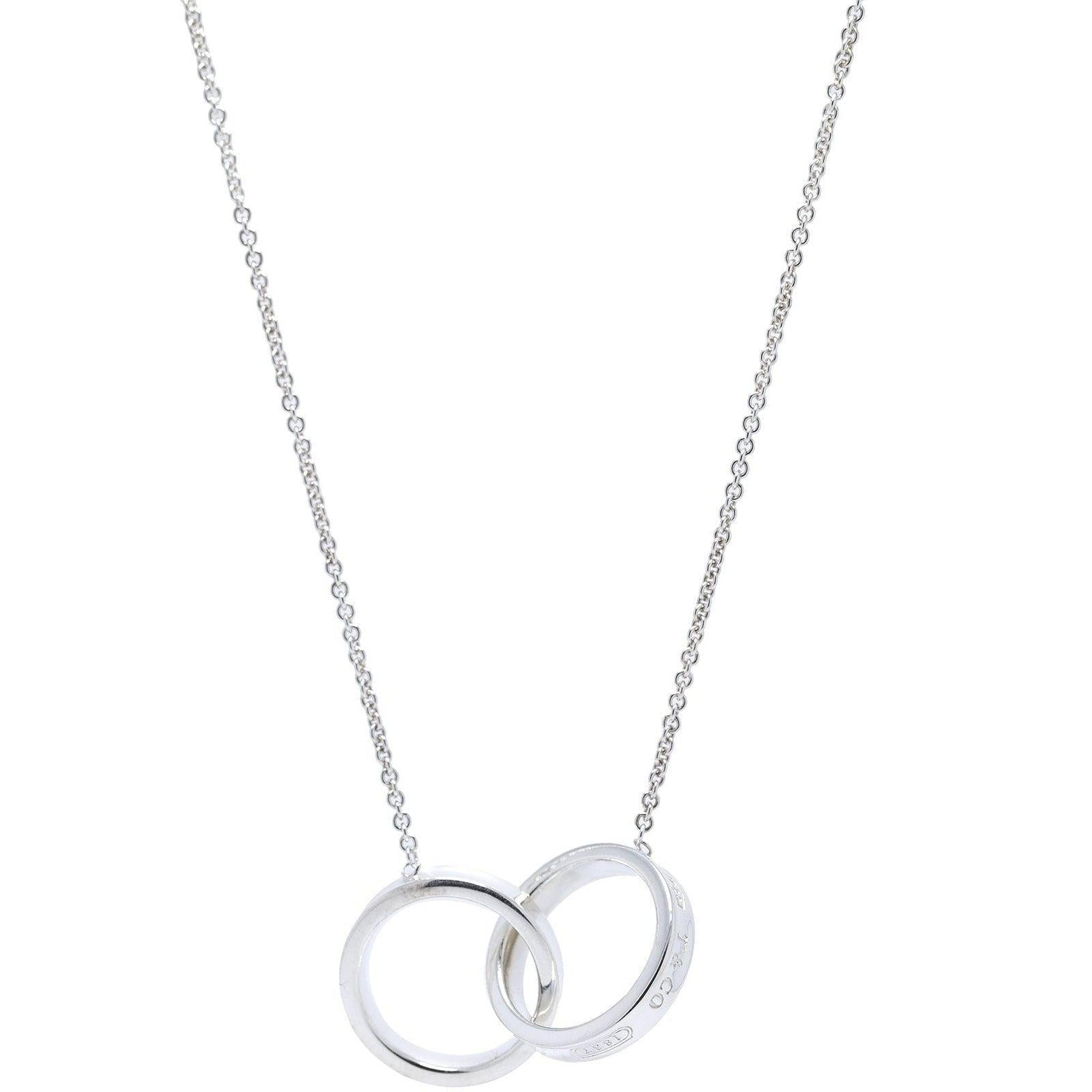 Tiffany & Co. 1837 Interlocking Circles Pendant Necklace