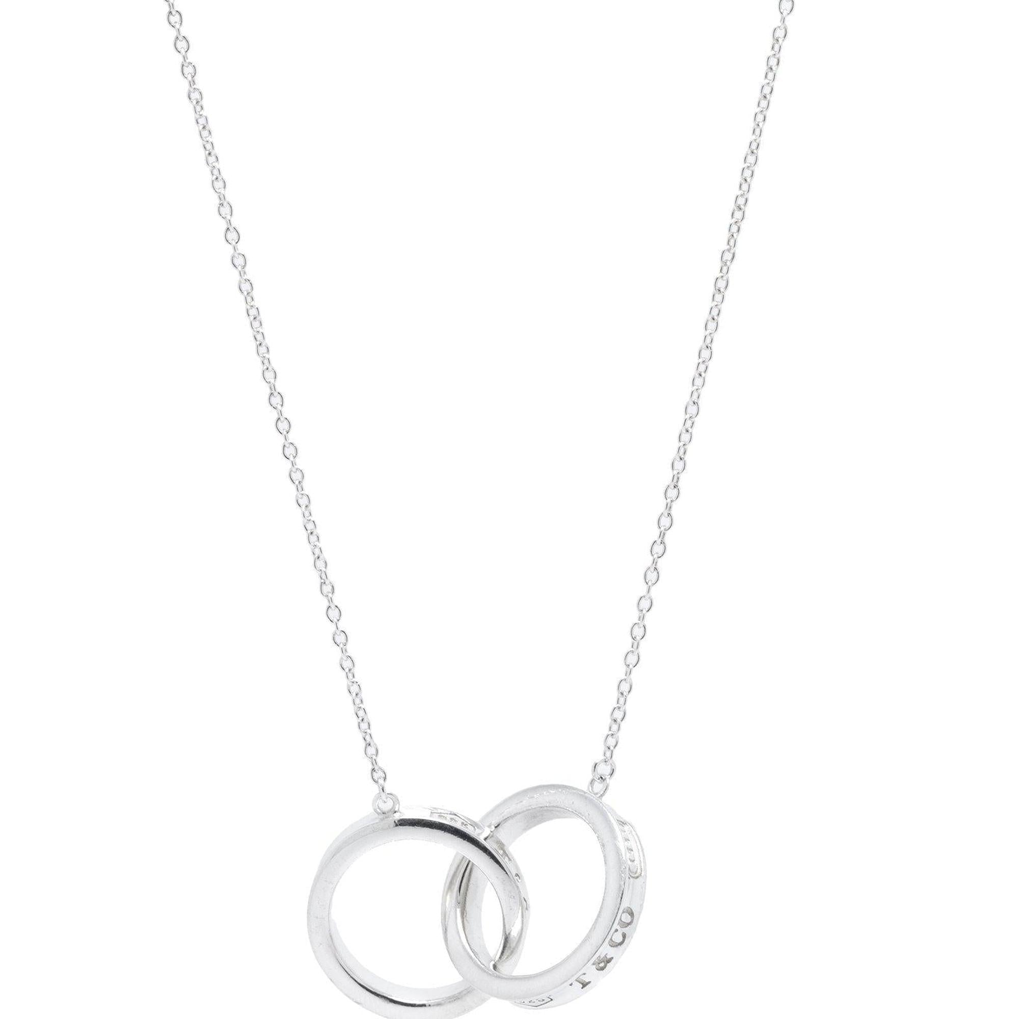 Tiffany & Co. 1837 Interlocking Circles Pendant Necklace