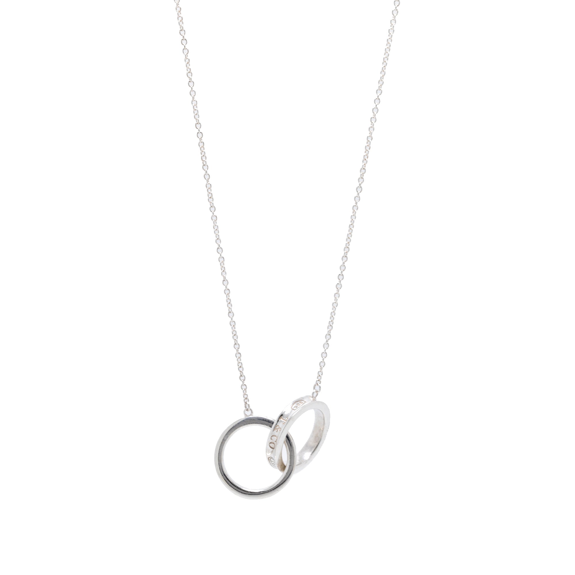 Tiffany & Co. 1837 Interlocking Circles Pendant Necklace
