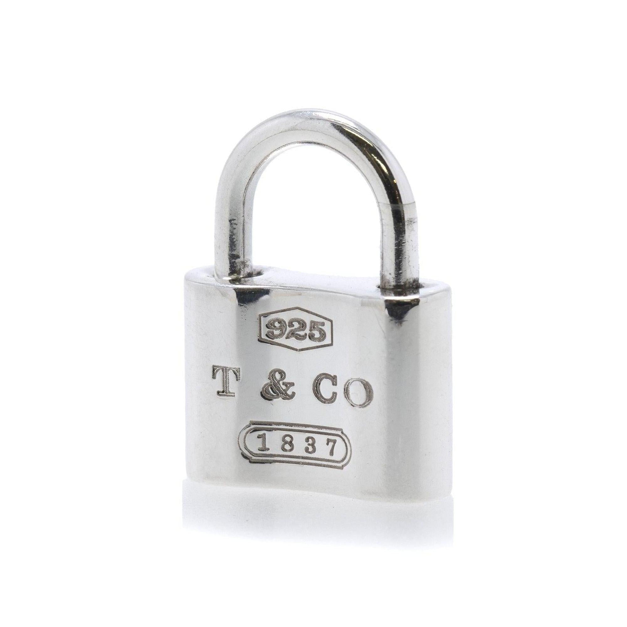 Tiffany & Co. 1837 Lock Charm