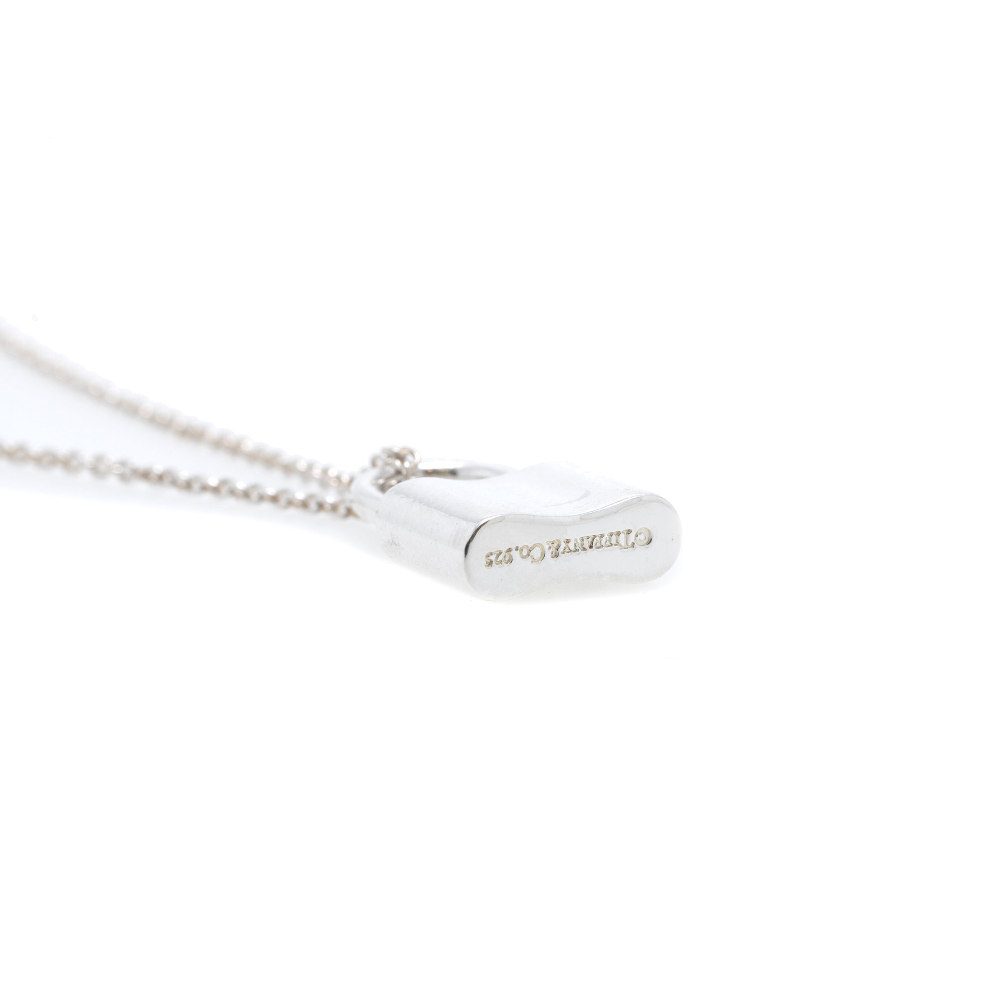Tiffany & Co. 1837 Lock Pendant Necklace