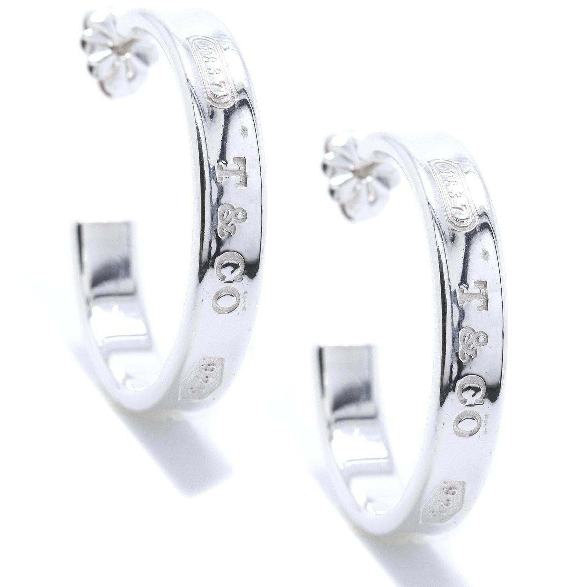 Tiffany & Co. 1837 Medium Hoop Earrings