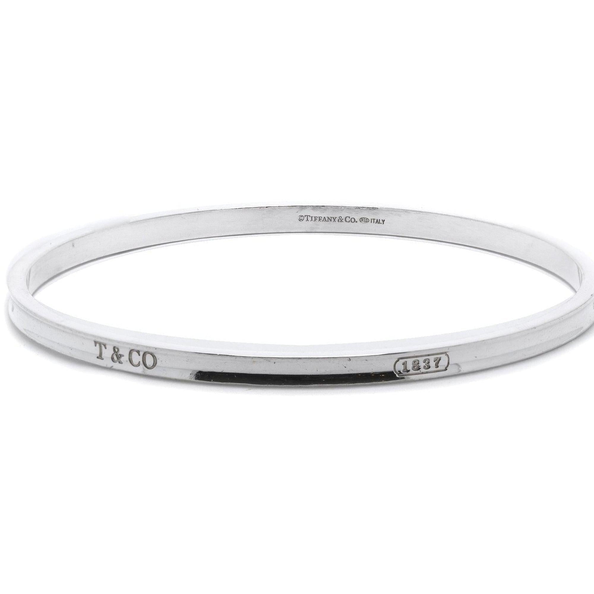 Tiffany & Co. 1837 Narrow Bangle Bracelet