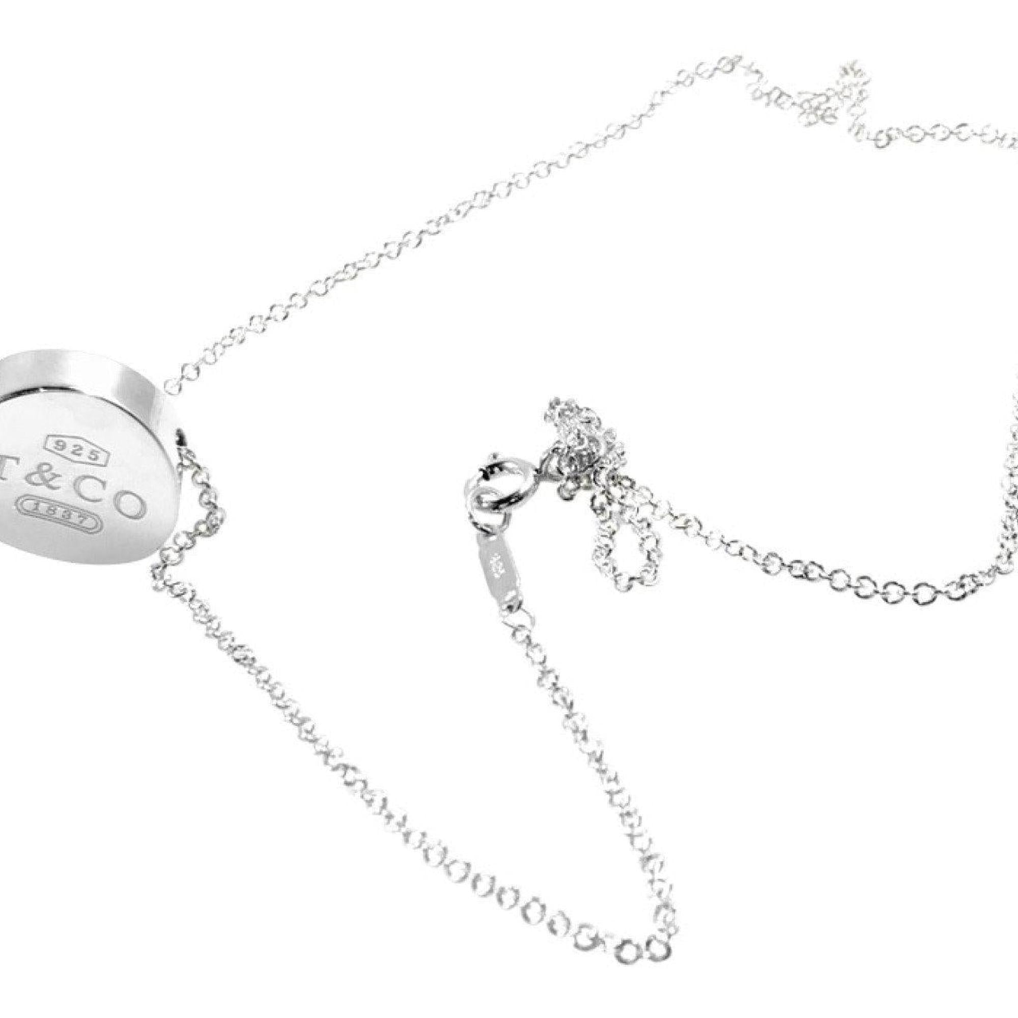 Tiffany & Co. 1837 Round Pendant Necklace