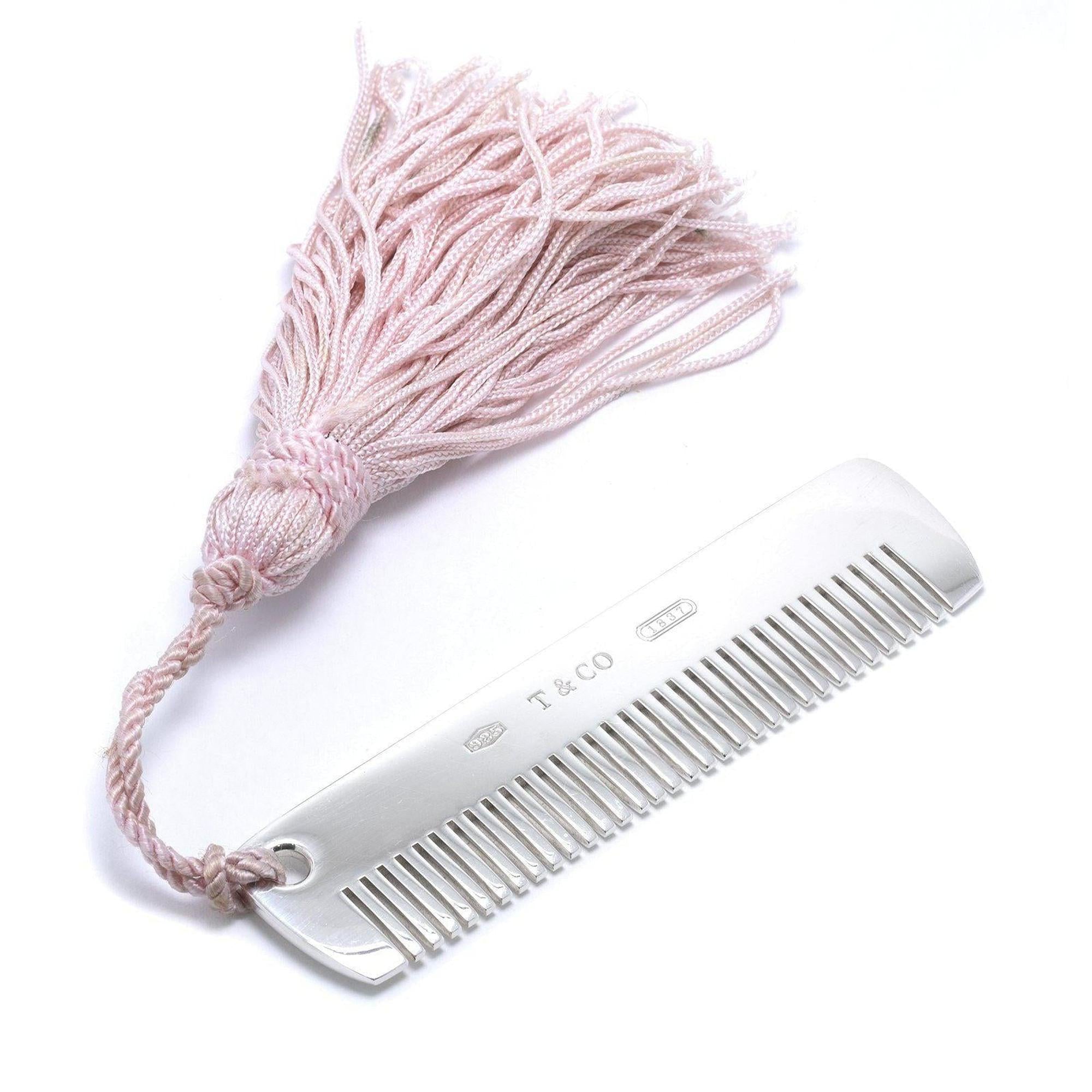 Tiffany & Co. 1837 Sterling Silver Baby Comb