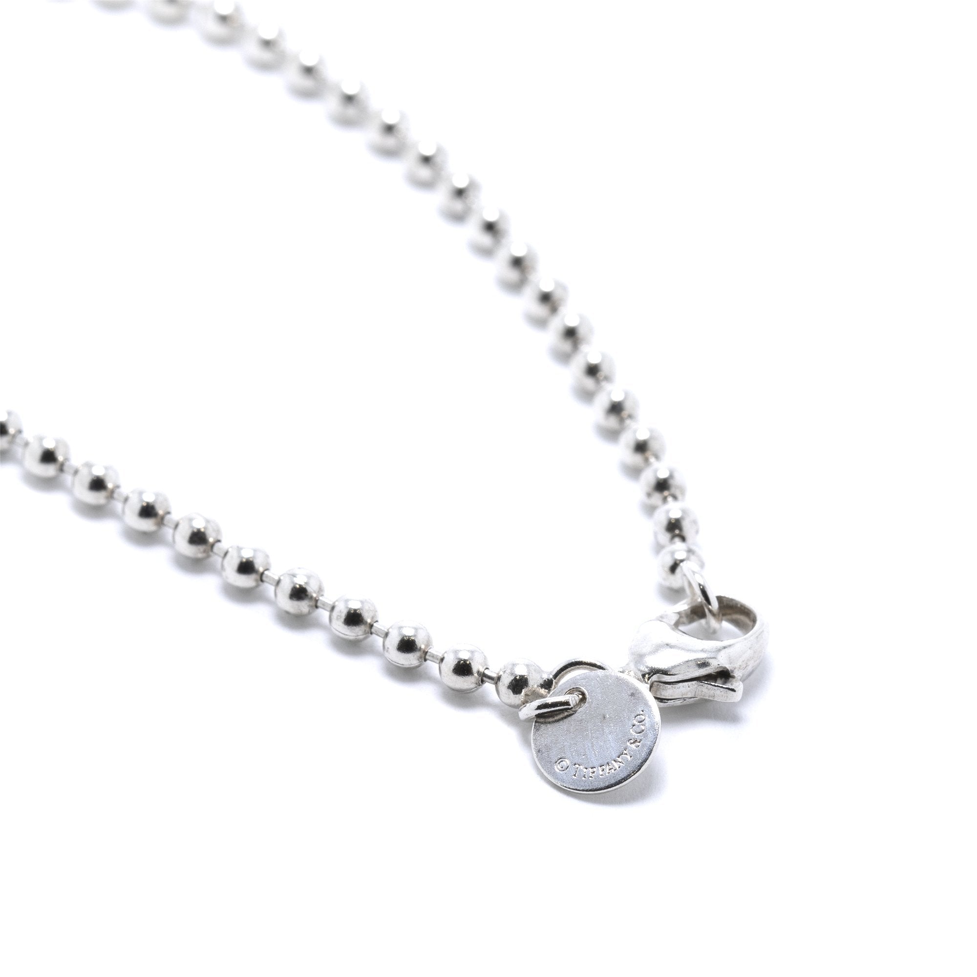 Tiffany & Co. 1837 Tag Pendant Necklace