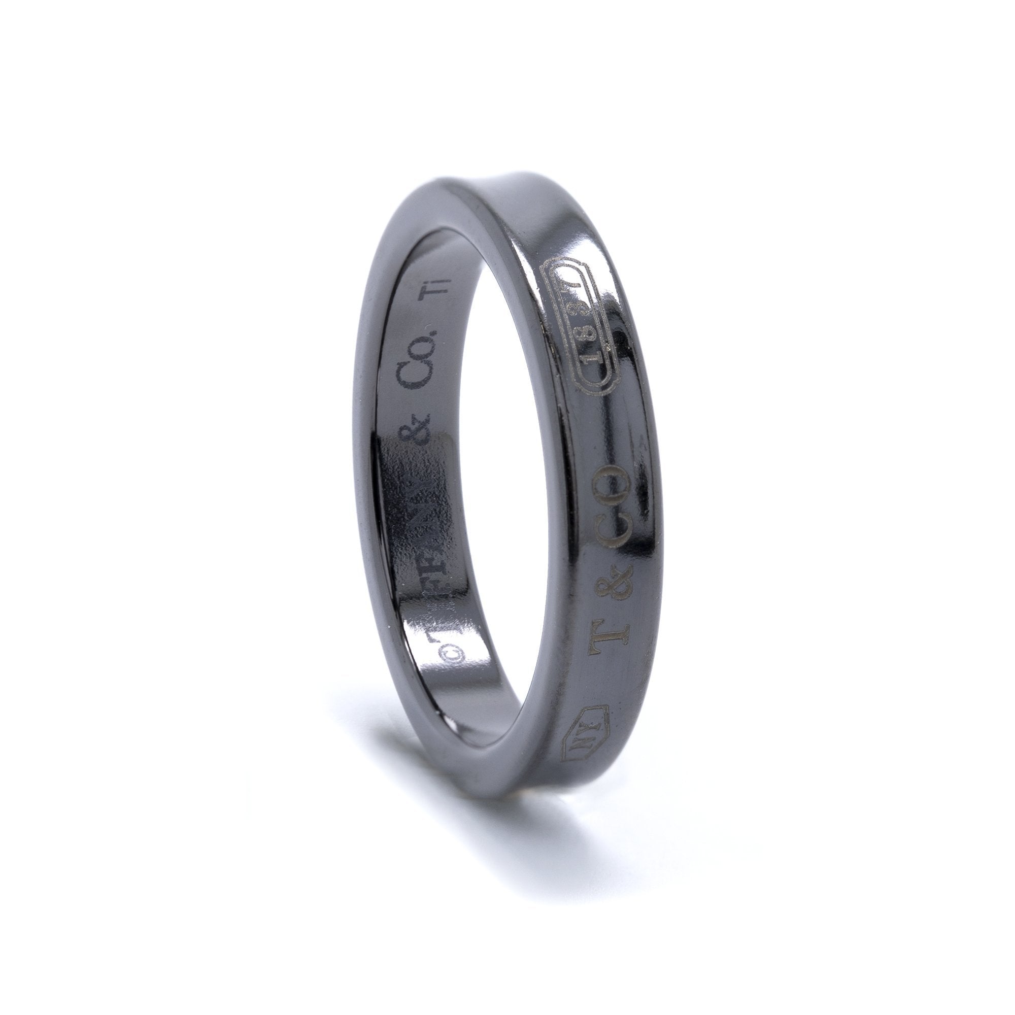 Tiffany & Co. 1837 Titanium Narrow Ring