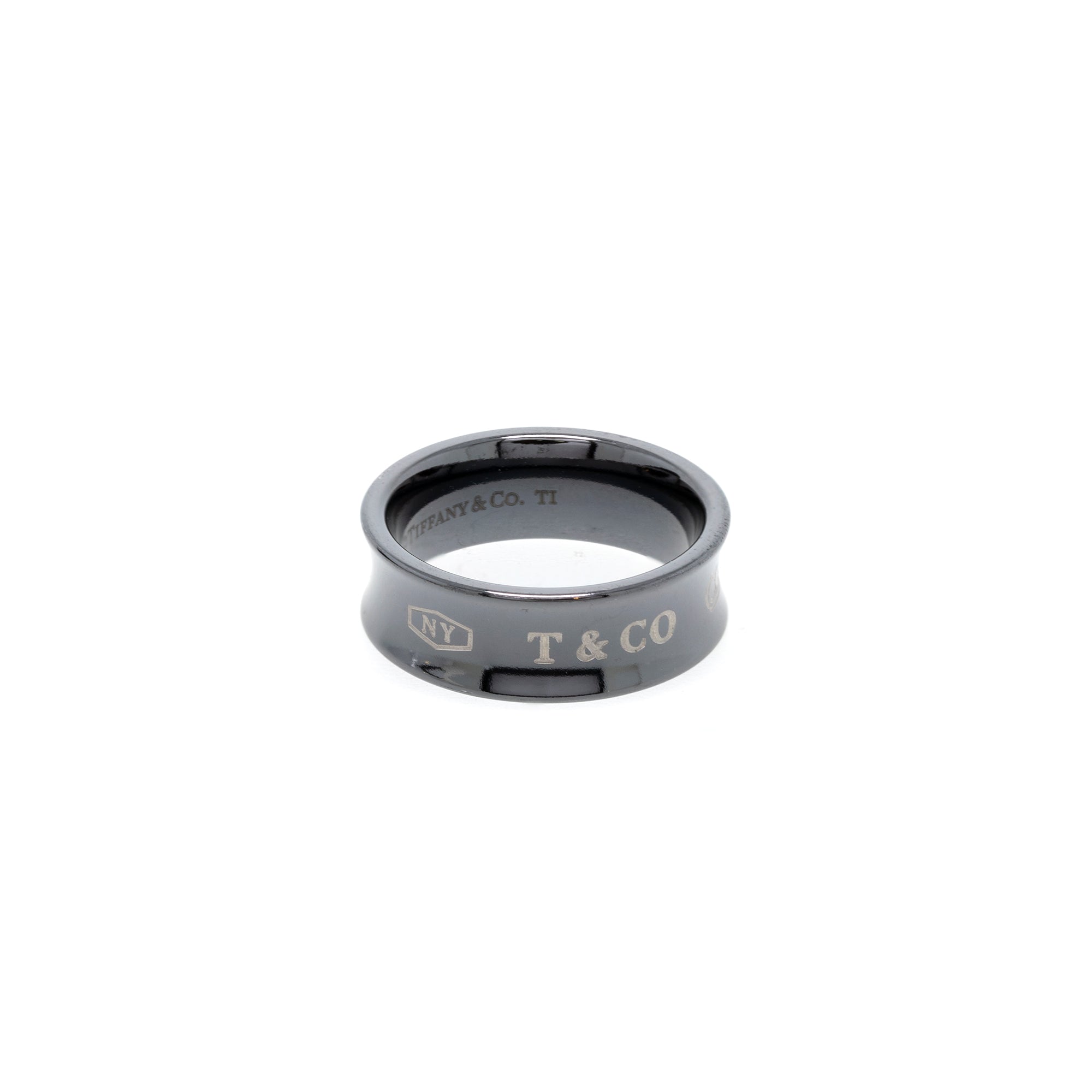 Tiffany & Co. 1837 Titanium Ring