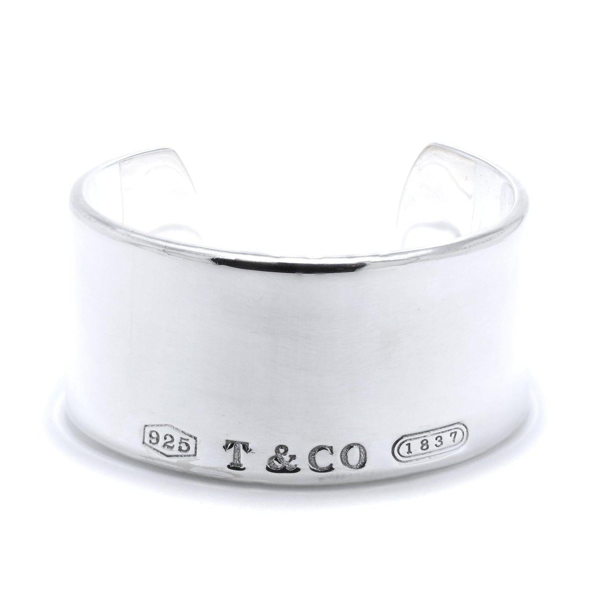 Tiffany & Co. 1837 Wide Cuff Bracelet