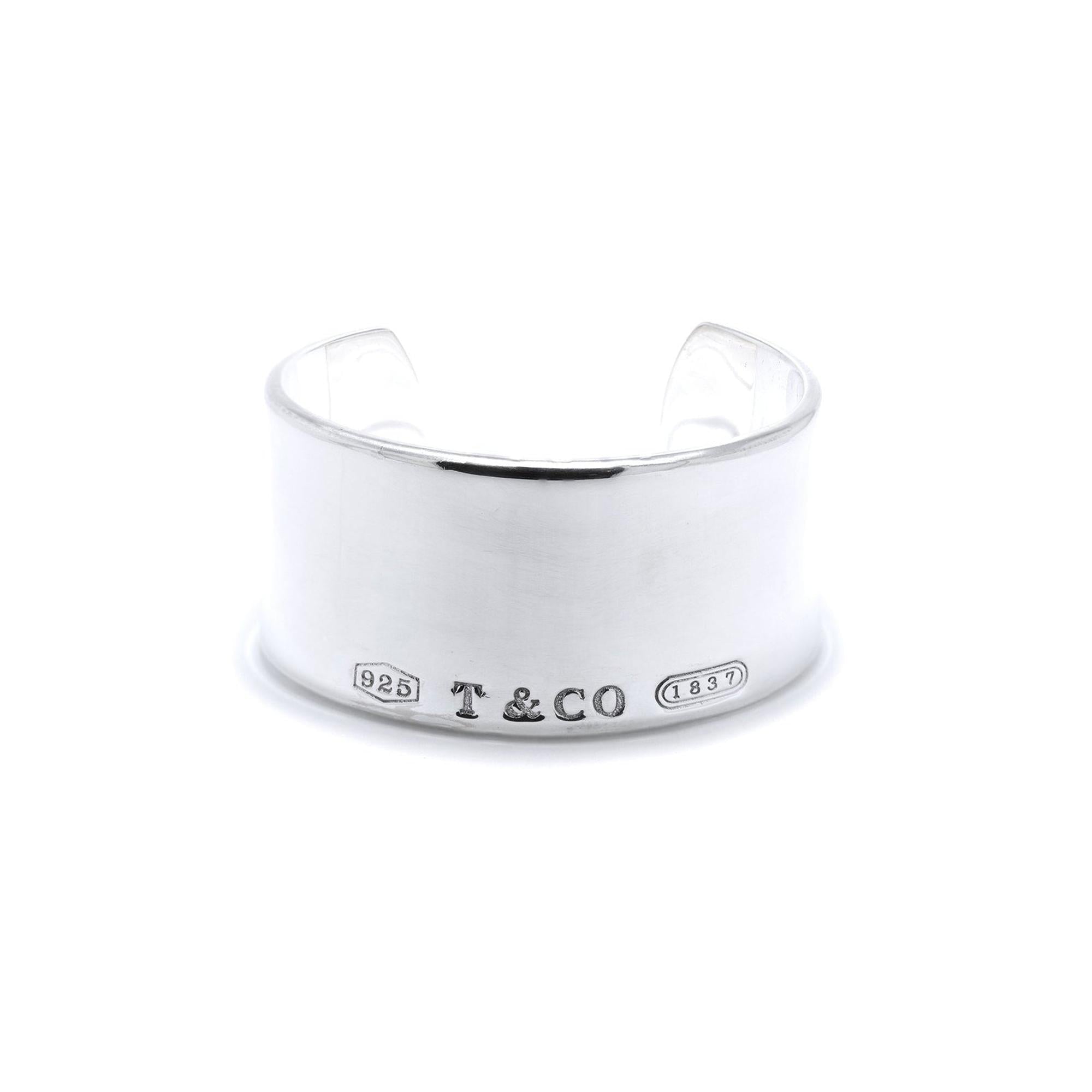 Tiffany & Co. 1837 Wide Cuff Bracelet