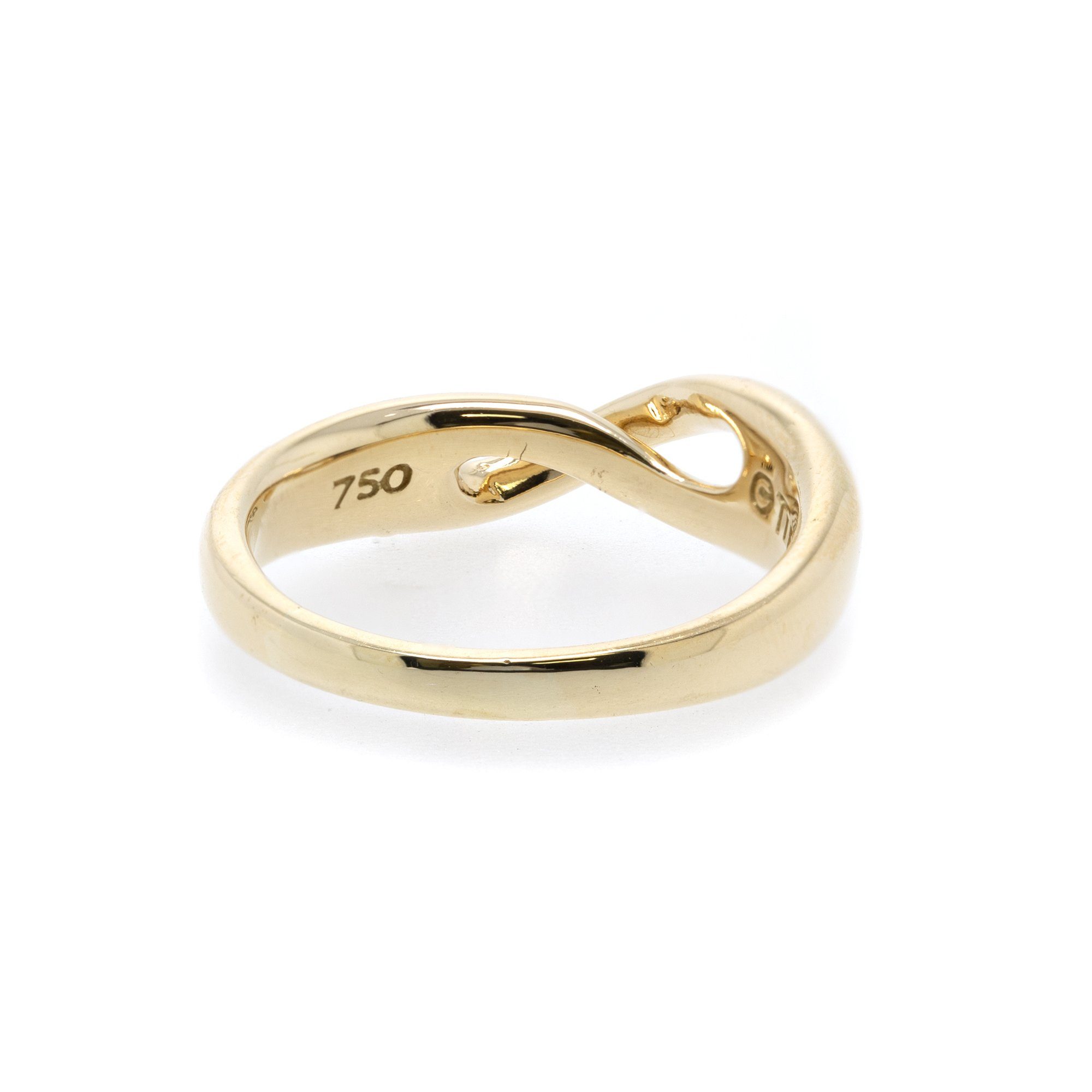Tiffany & Co. 18K Gold Vintage Infinity Ring – OLIVER'S