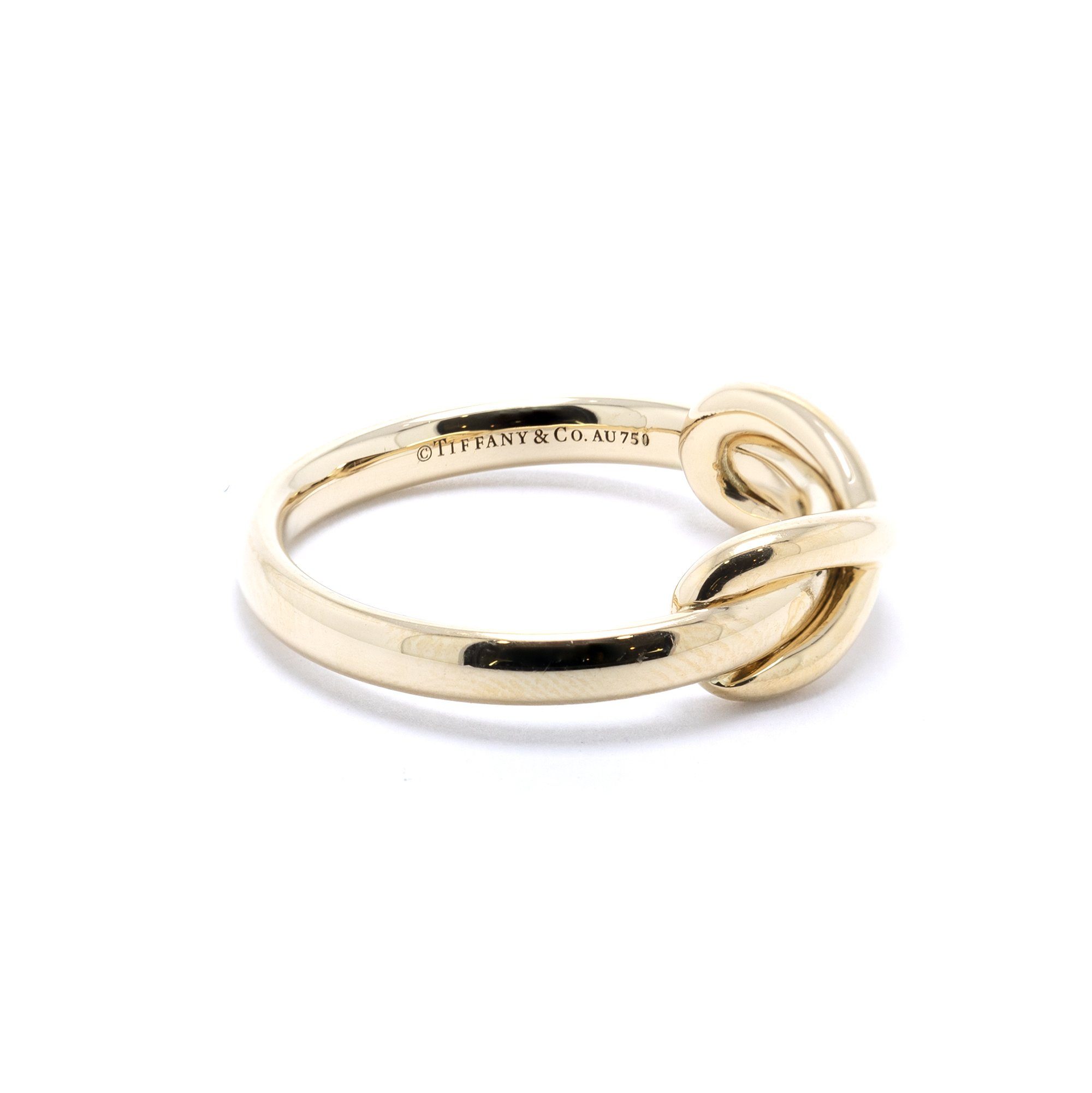 Tiffany & Co. 18k Gold Infinity Ring