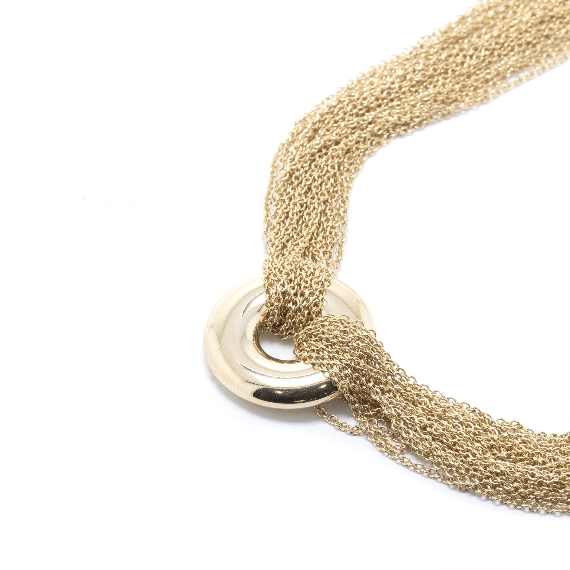 Tiffany & Co. 18k Gold Mesh Bracelet