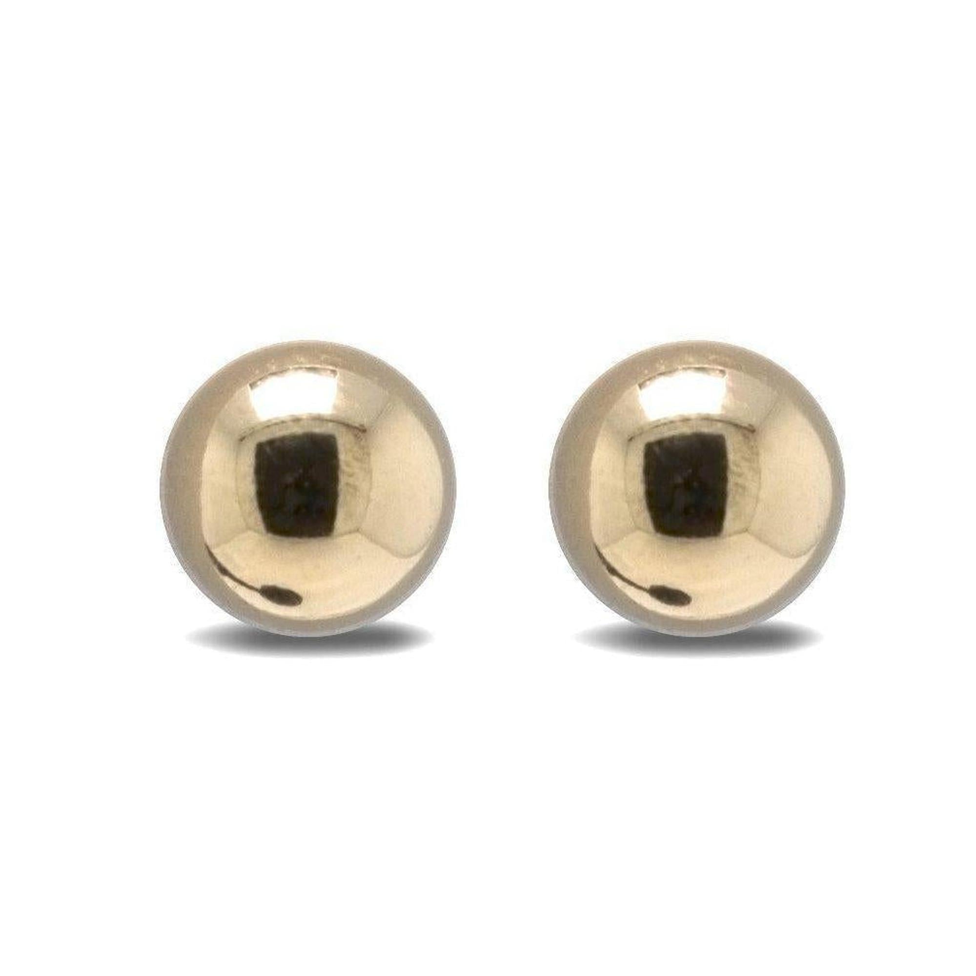 Tiffany & Co. 18k Gold Mini HardWear Ball Earrings