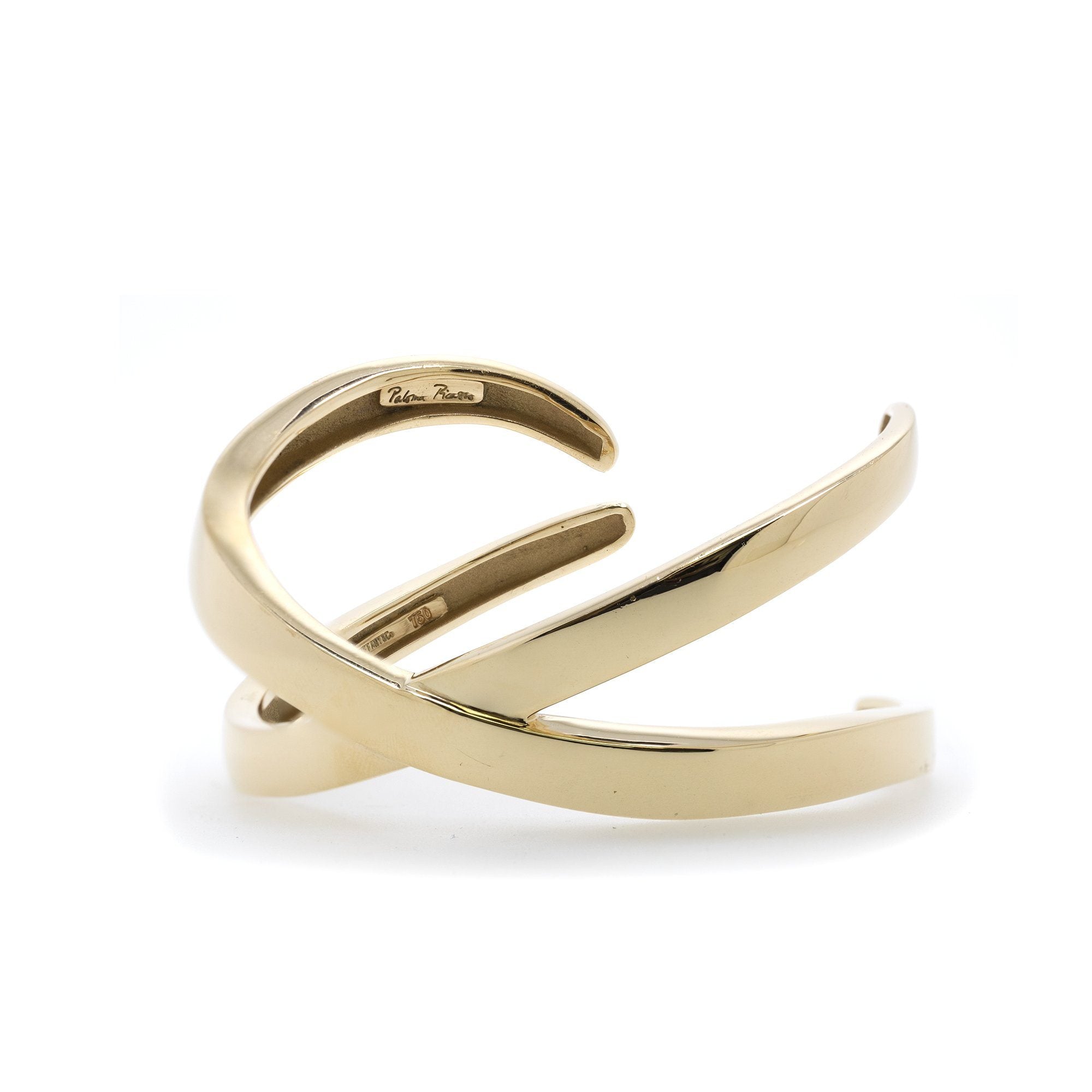Tiffany & Co. 18k Gold Paloma Picasso Vintage X Cuff