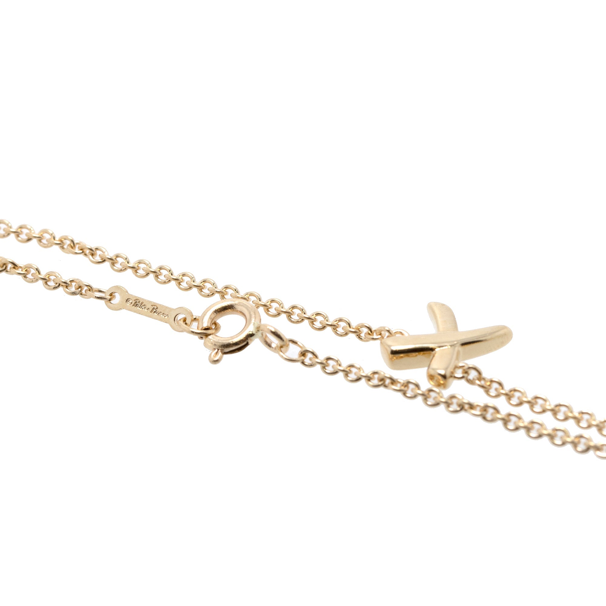 Tiffany & Co. 18k Gold Paloma Picasso's Graffiti X Bracelet – Oliver ...
