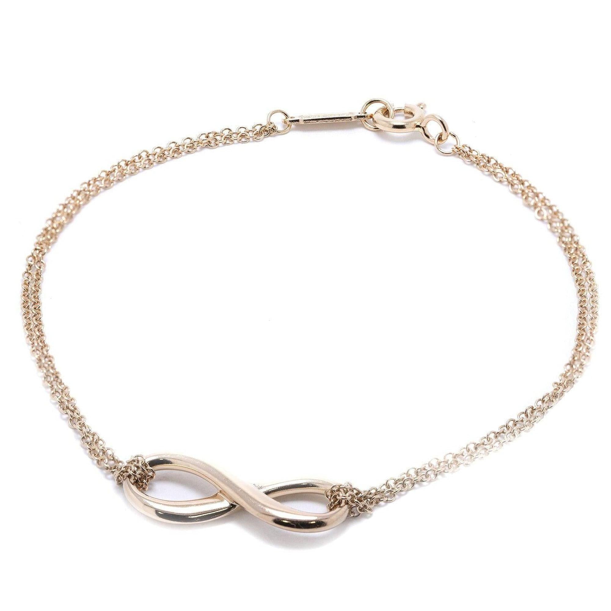 Tiffany & Co. 18k Rose Gold Infinity Bracelet