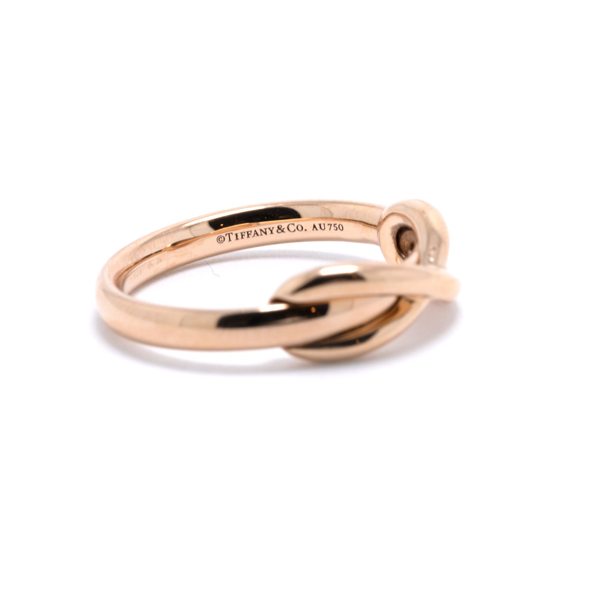 Tiffany & Co. 18k Rose Gold Infinity Ring