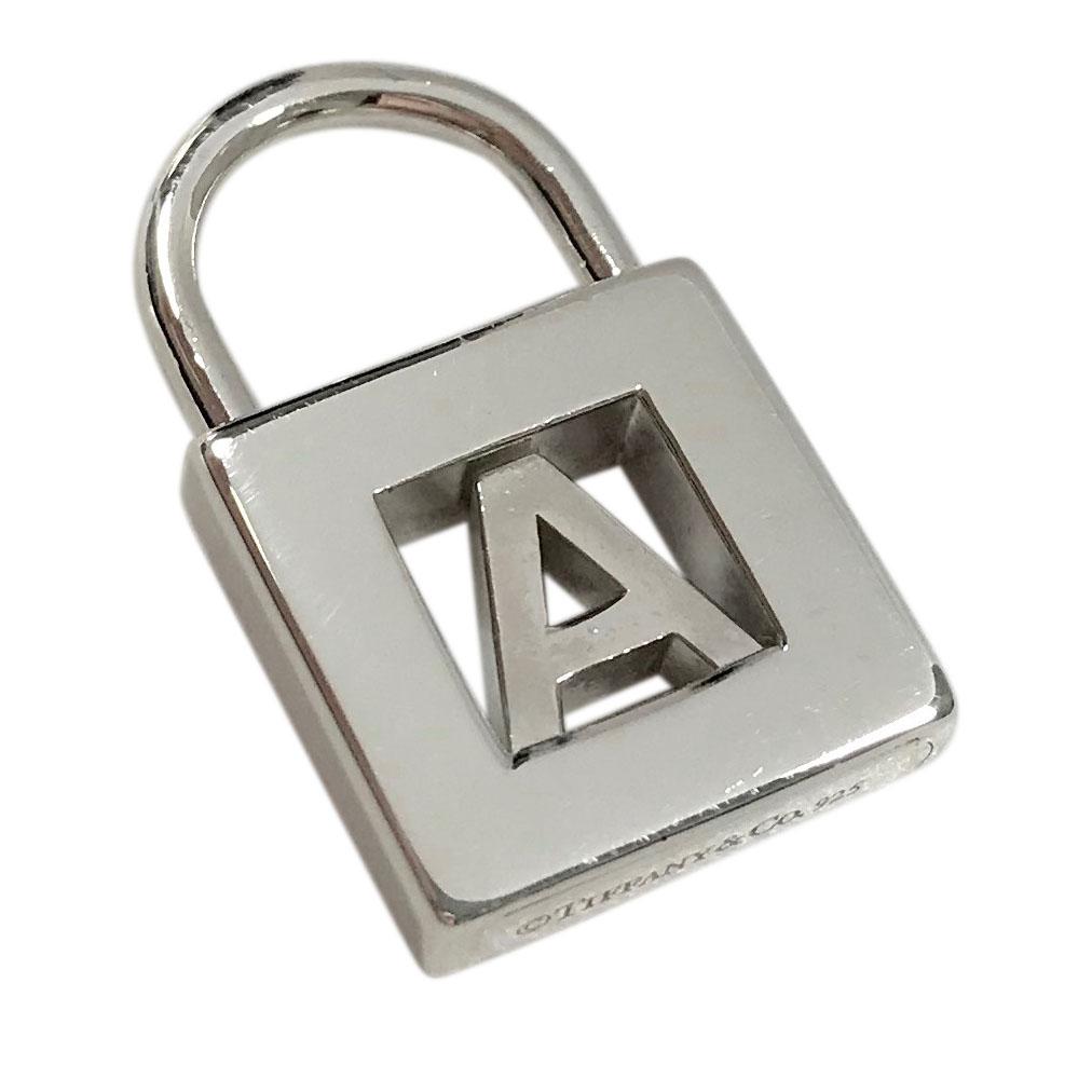 Tiffany & Co. 'A' Letter Lock Charm
