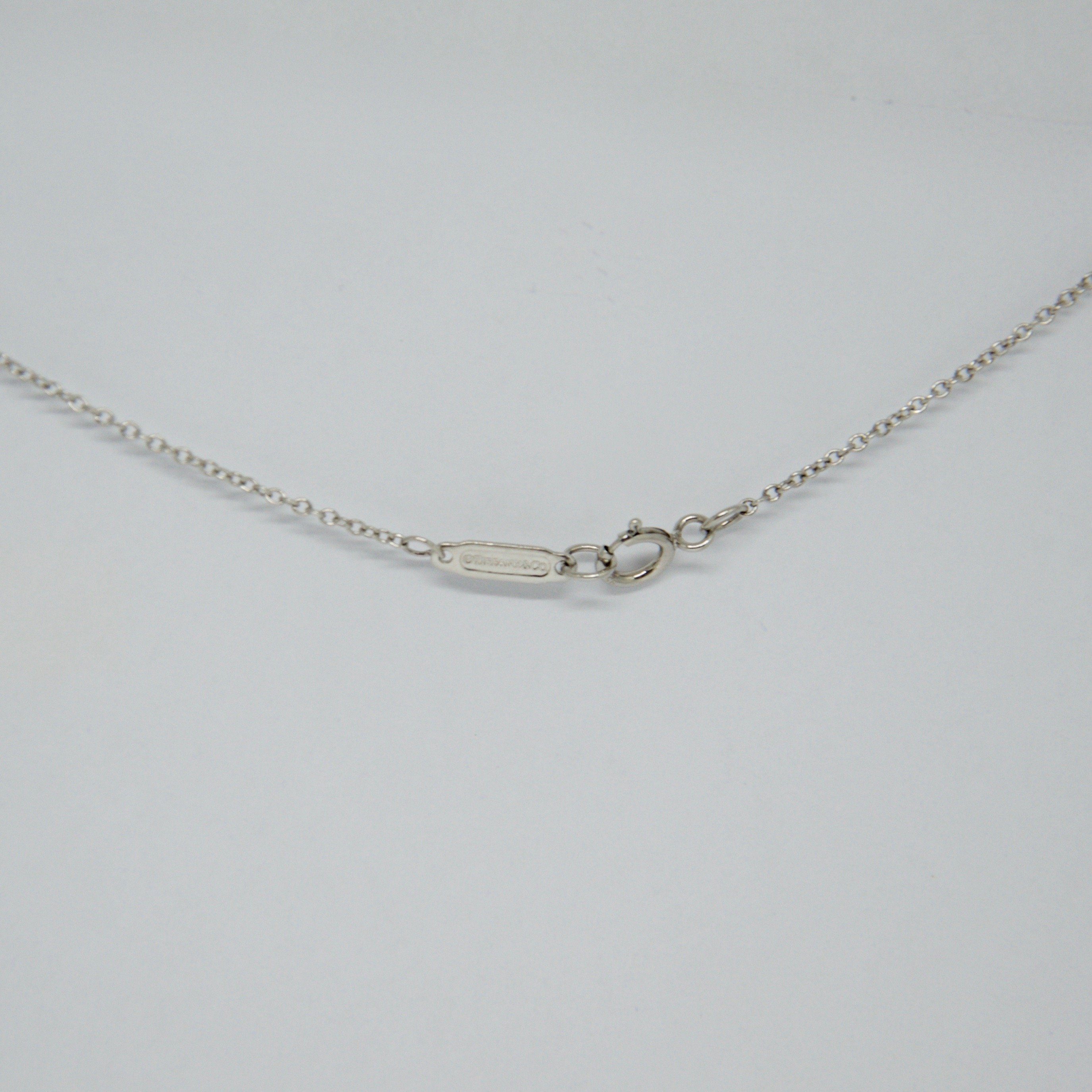 Tiffany & Co. Aria Diamond Pendant Necklace