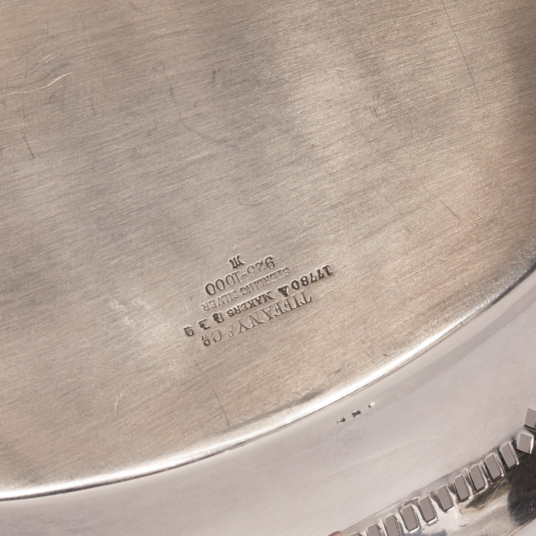 Tiffany & Co. Art Deco Pierced Sterling Silver Bread Tray