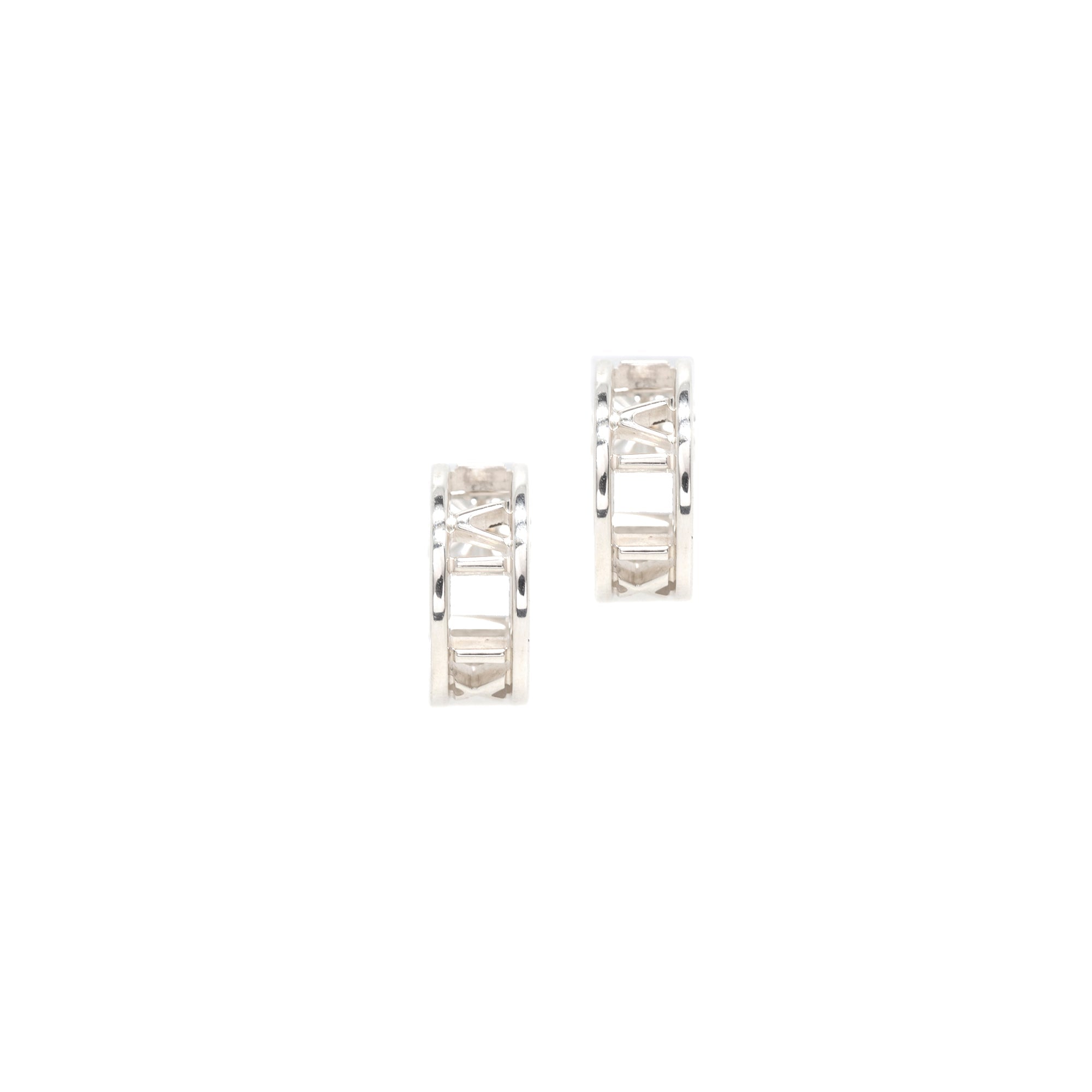 Tiffany & Co. Atlas Mini Open Hoop Earrings