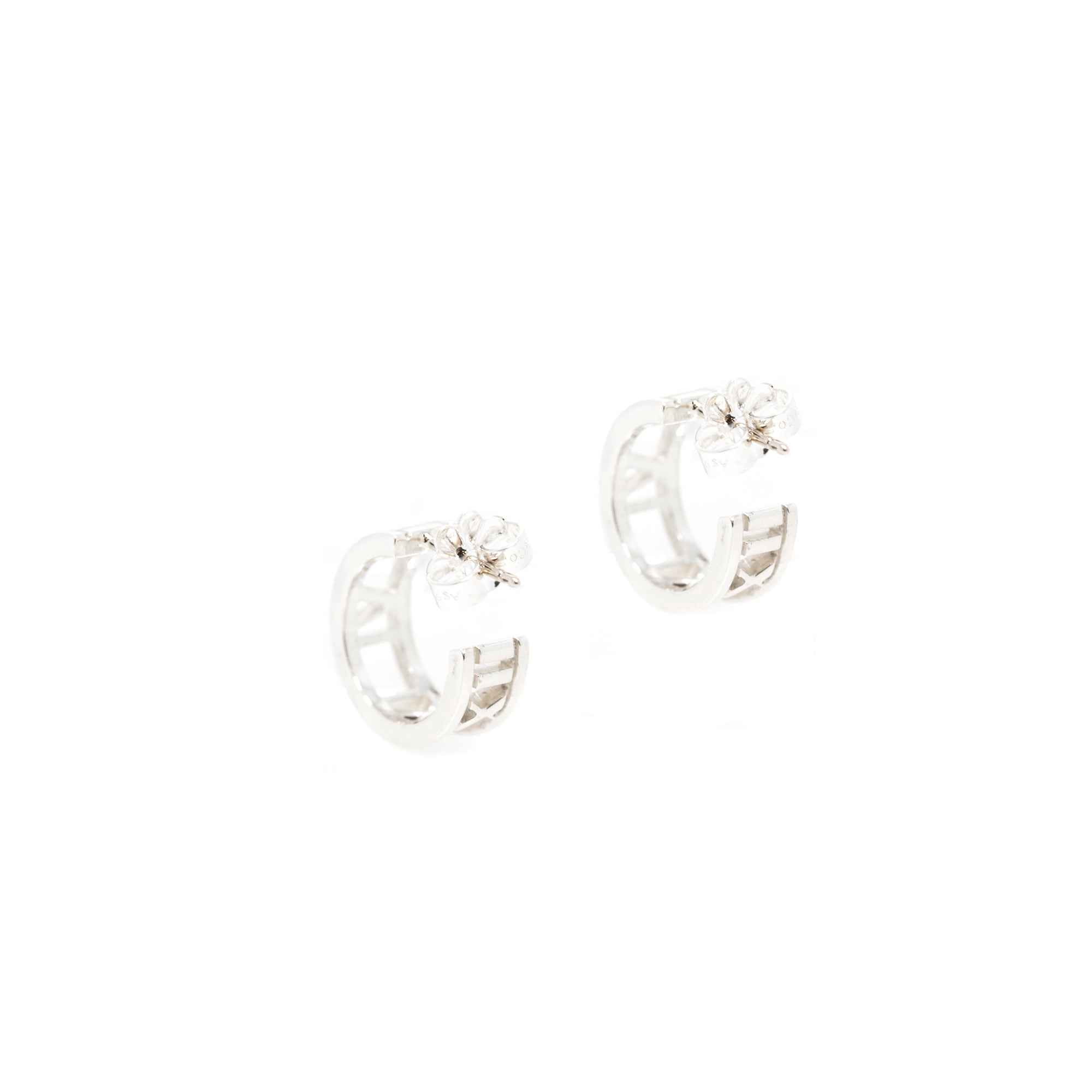 Tiffany & Co. Atlas Mini Open Hoop Earrings