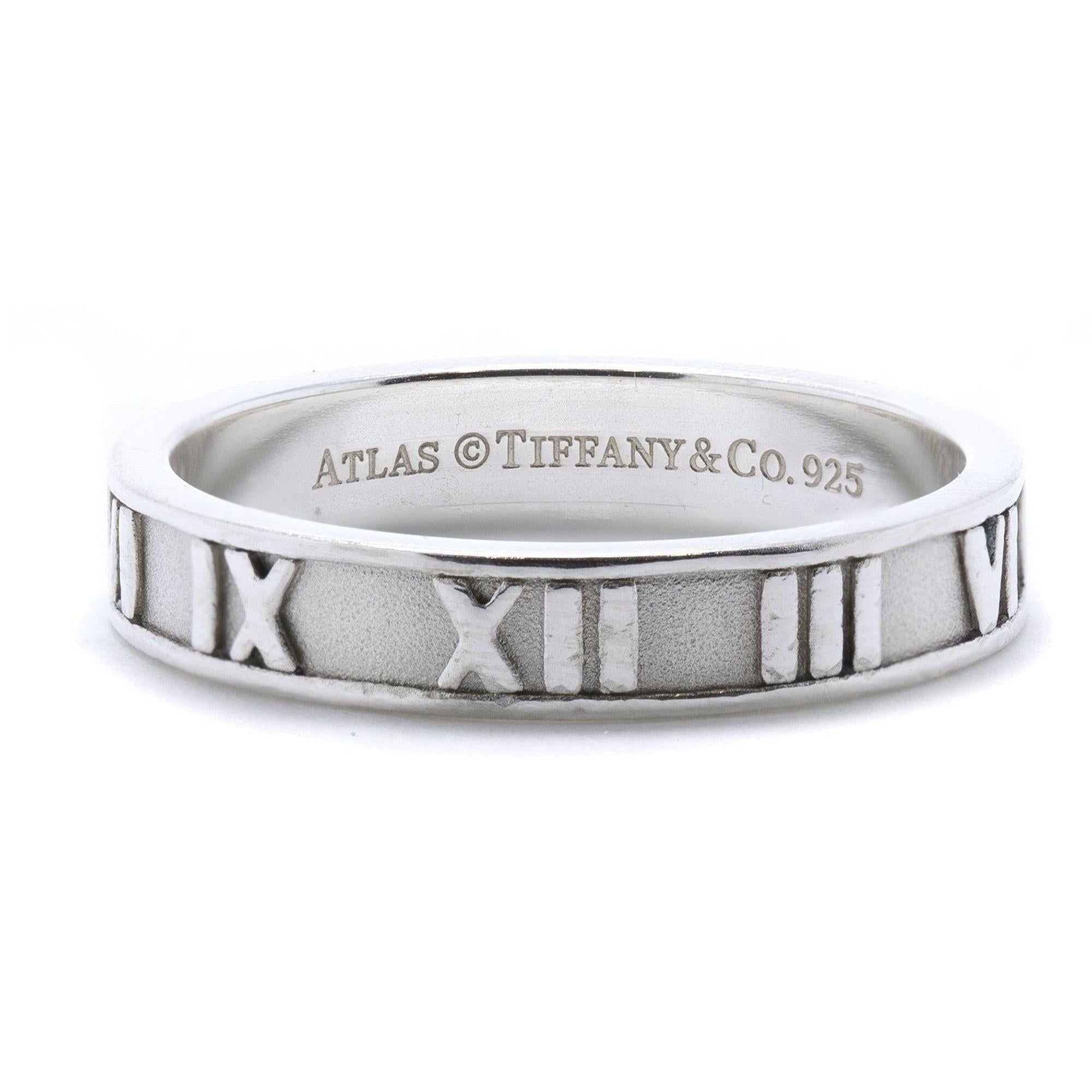 Tiffany & Co. Atlas Narrow Ring