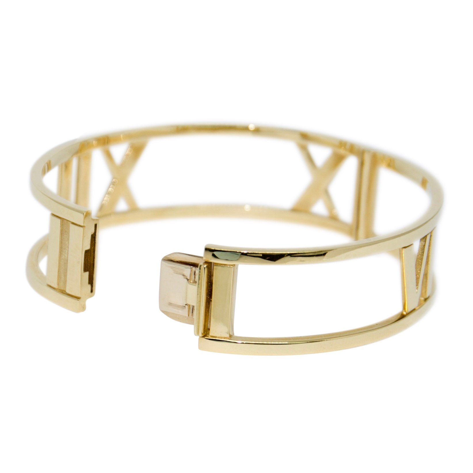 Tiffany & Co. Atlas Open Hinged Bangle Bracelet