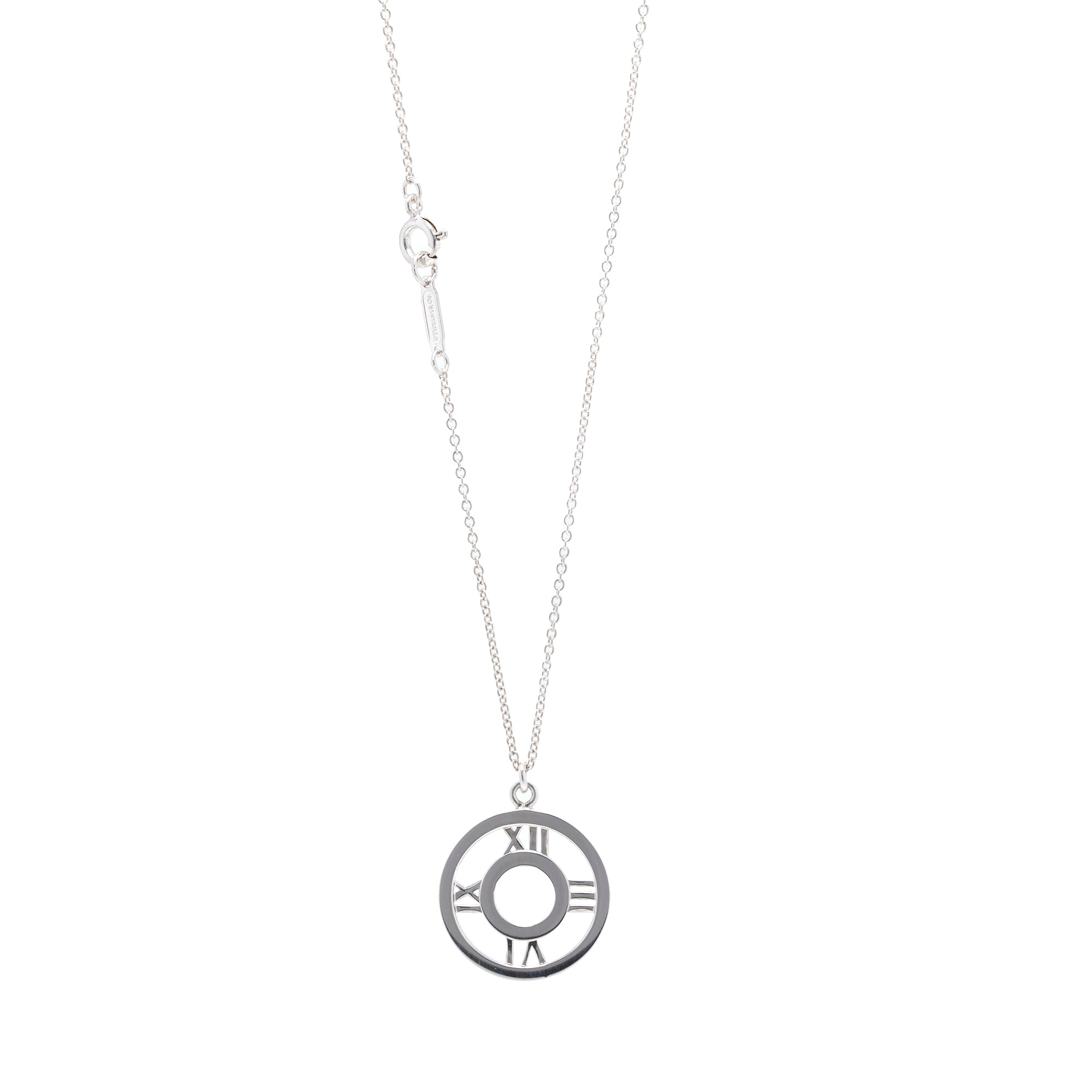 Tiffany & Co. Atlas Pendant Necklace