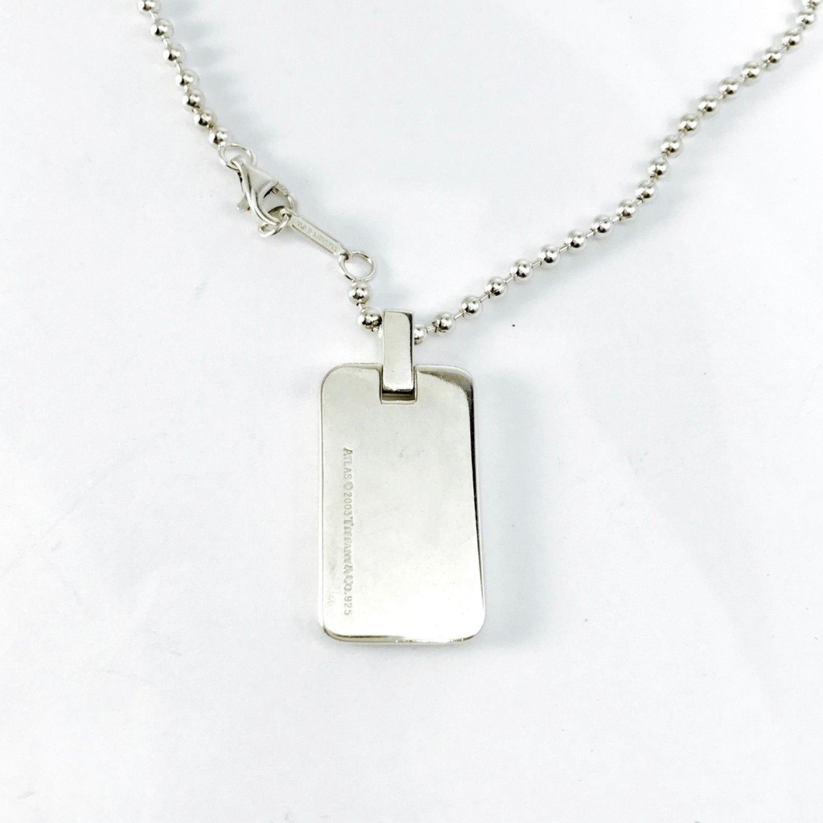 Tiffany & Co. Atlas Pendant Necklace