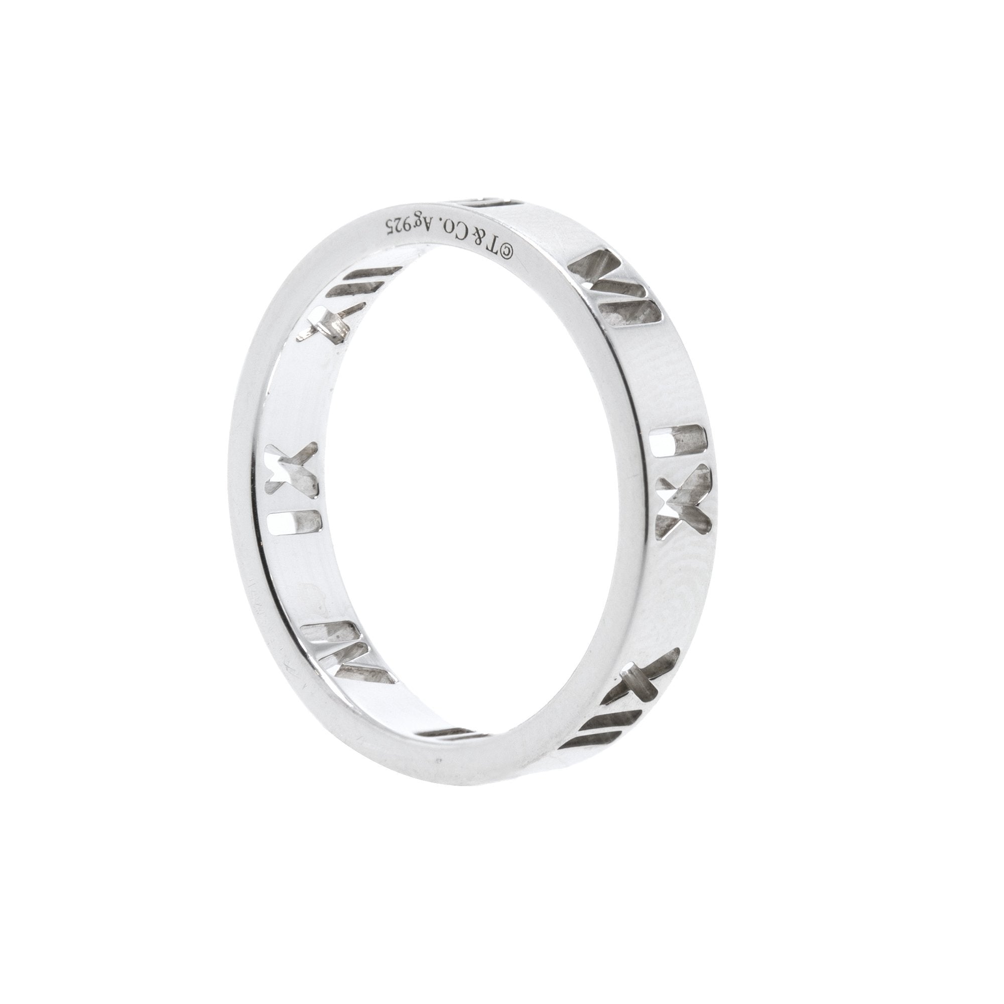 Tiffany & Co. Atlas Pierced Narrow Ring